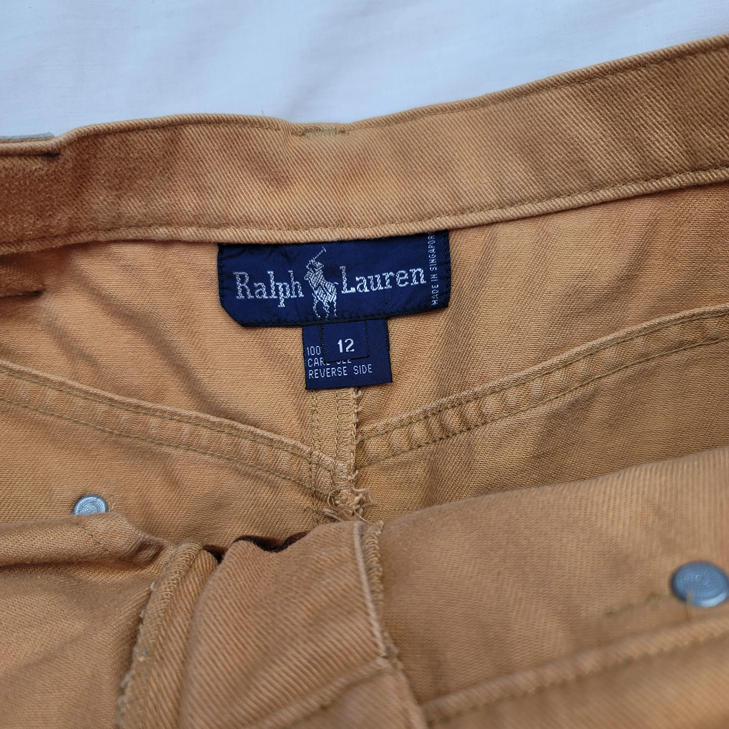 Ralph Lauren Equestrian Horse Maxi Skirt 12 Cotton By Ralph Lauren - Image 5