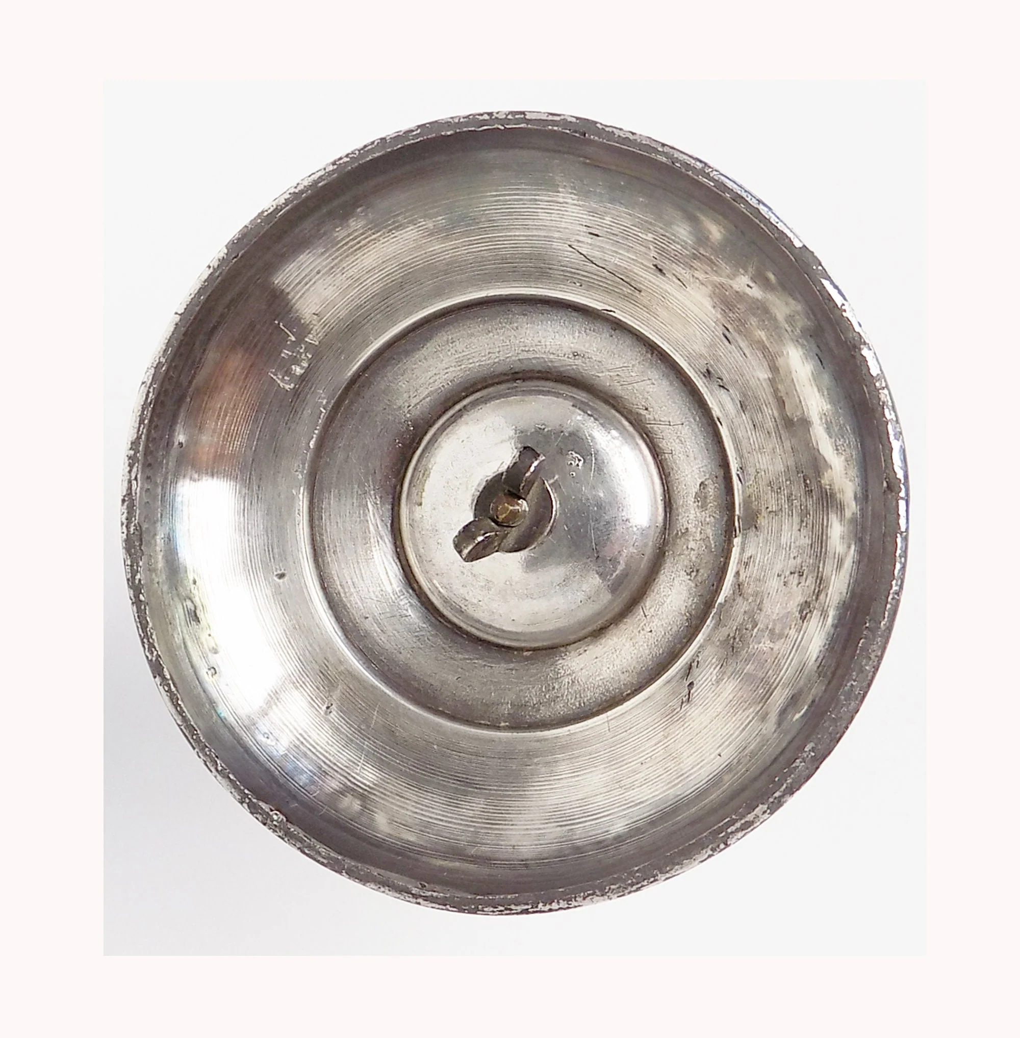 Rare 1400s Edwardian Coconut Drinking Cup In Ornamental Gilded Silver Base with Silver Plated Rim Hanap Standing Cup - Image 5
