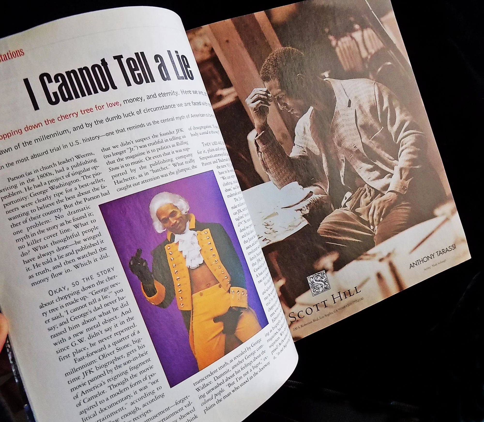Rare 1995 Spy Magazine O. J. Simpson Cover and Story Mint Condition Celebrity Henry Kissinger Interview Quentin Tarantino - Image 3
