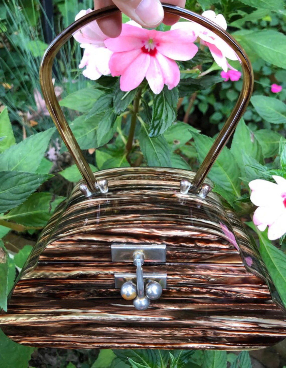 Rare 50s Patricia Of Miami Handbag - Image 10