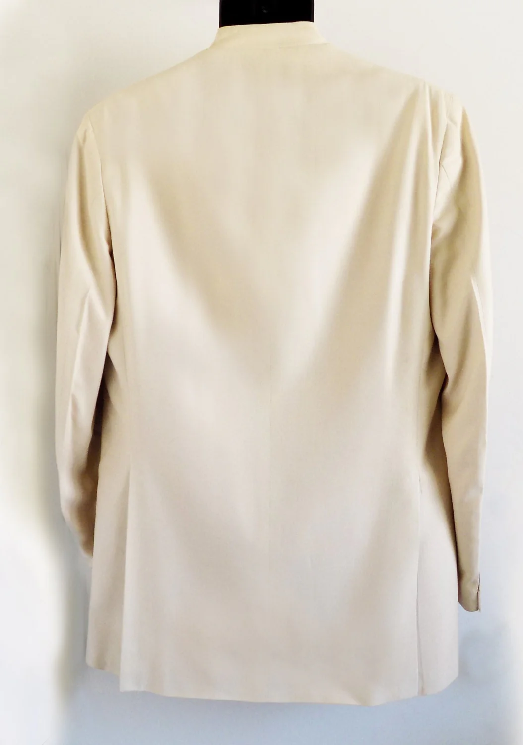Rare 60s Ivory Nehru Jacket Original Mint Condition 40 L Wedding Mod by McGregor - Image 2