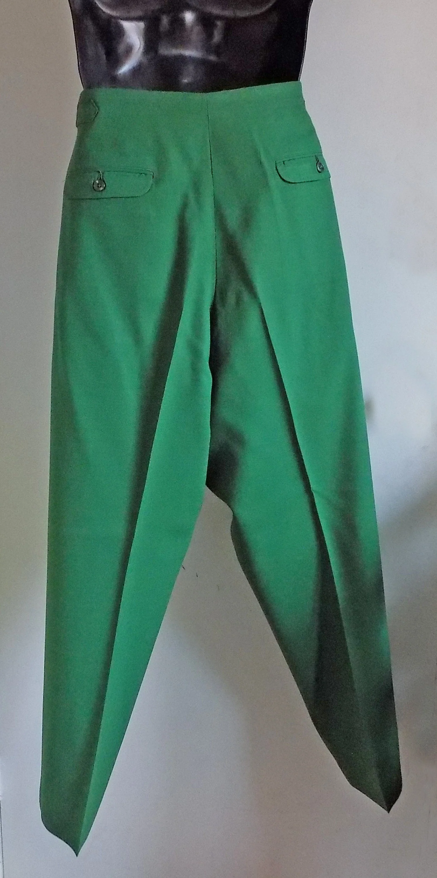 Rare 60s Western Rockabilly Pants La Jolla California Attached Belt and Buckle Allen and Hanson of Las Vegas Formal Roy Rogers - Image 2
