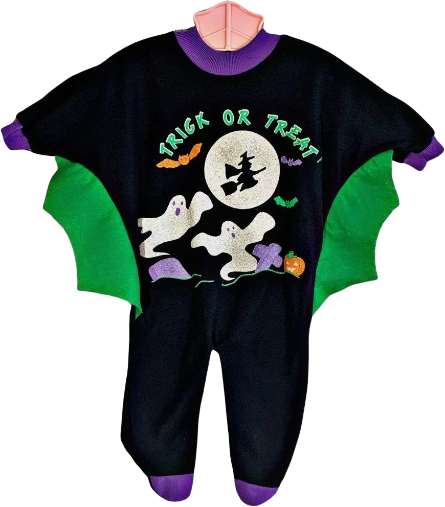 Rare Winged Halloween Ghost Withch Sleeper Usa