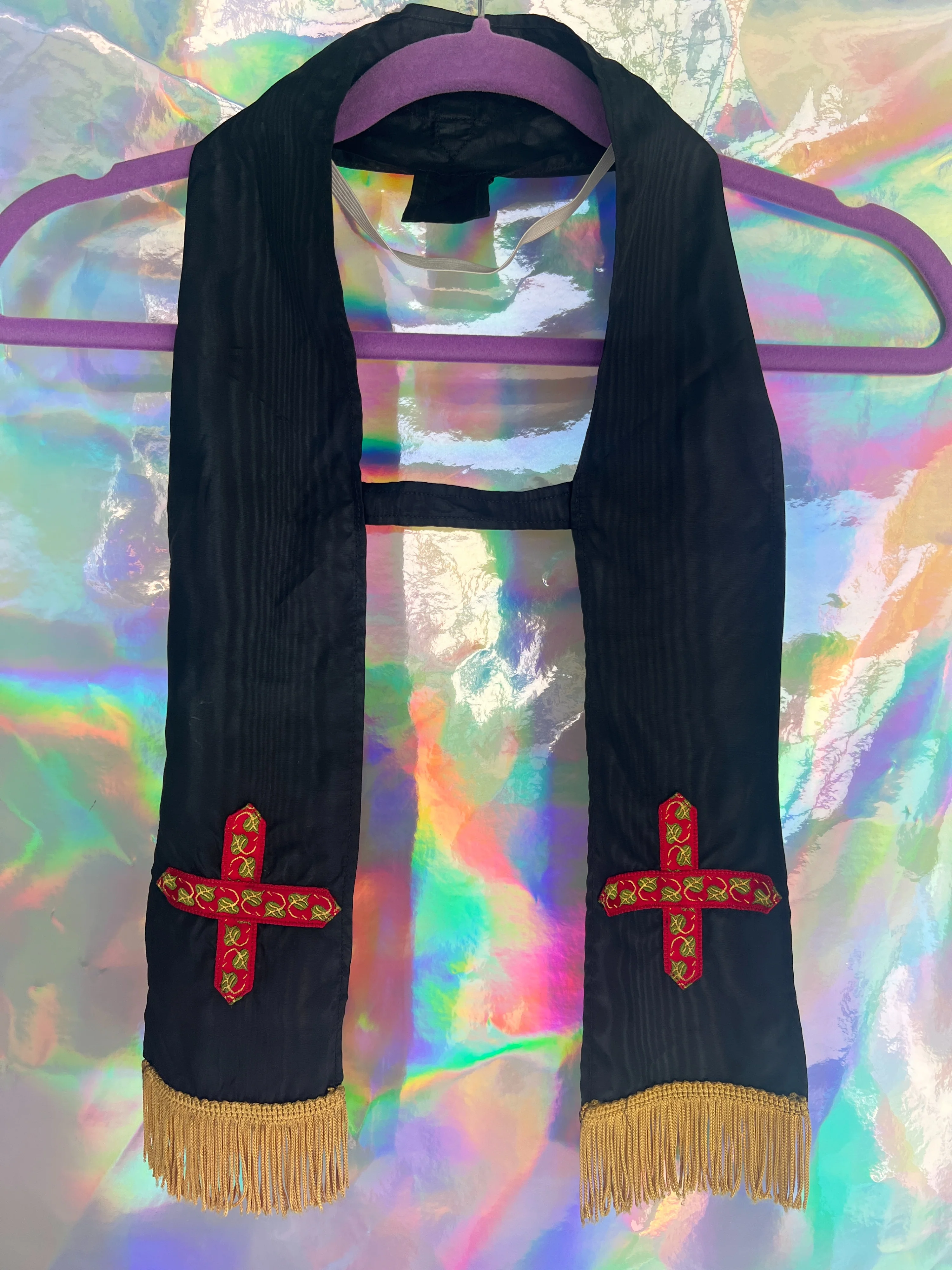 Red and Black Benziger Brothers Priest Vestments  by Benziger Brothers - Image 15