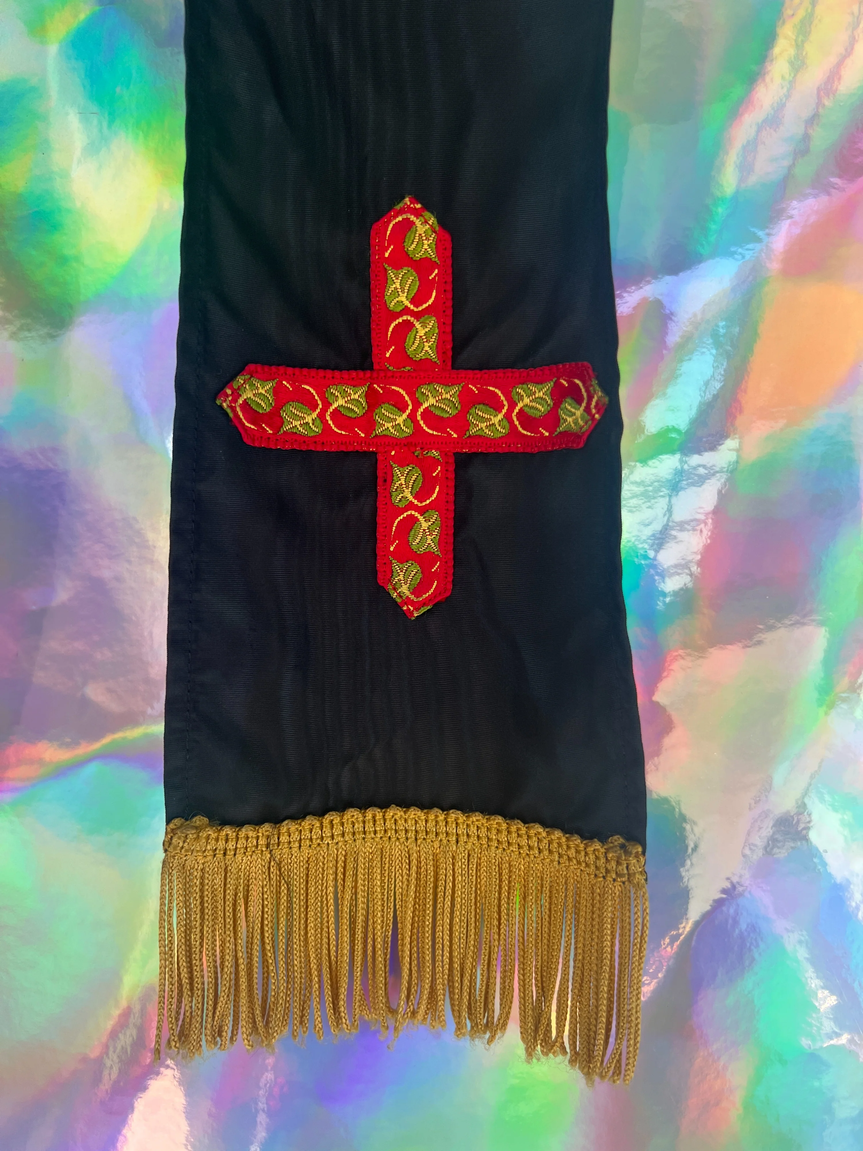 Red and Black Benziger Brothers Priest Vestments  by Benziger Brothers - Image 16