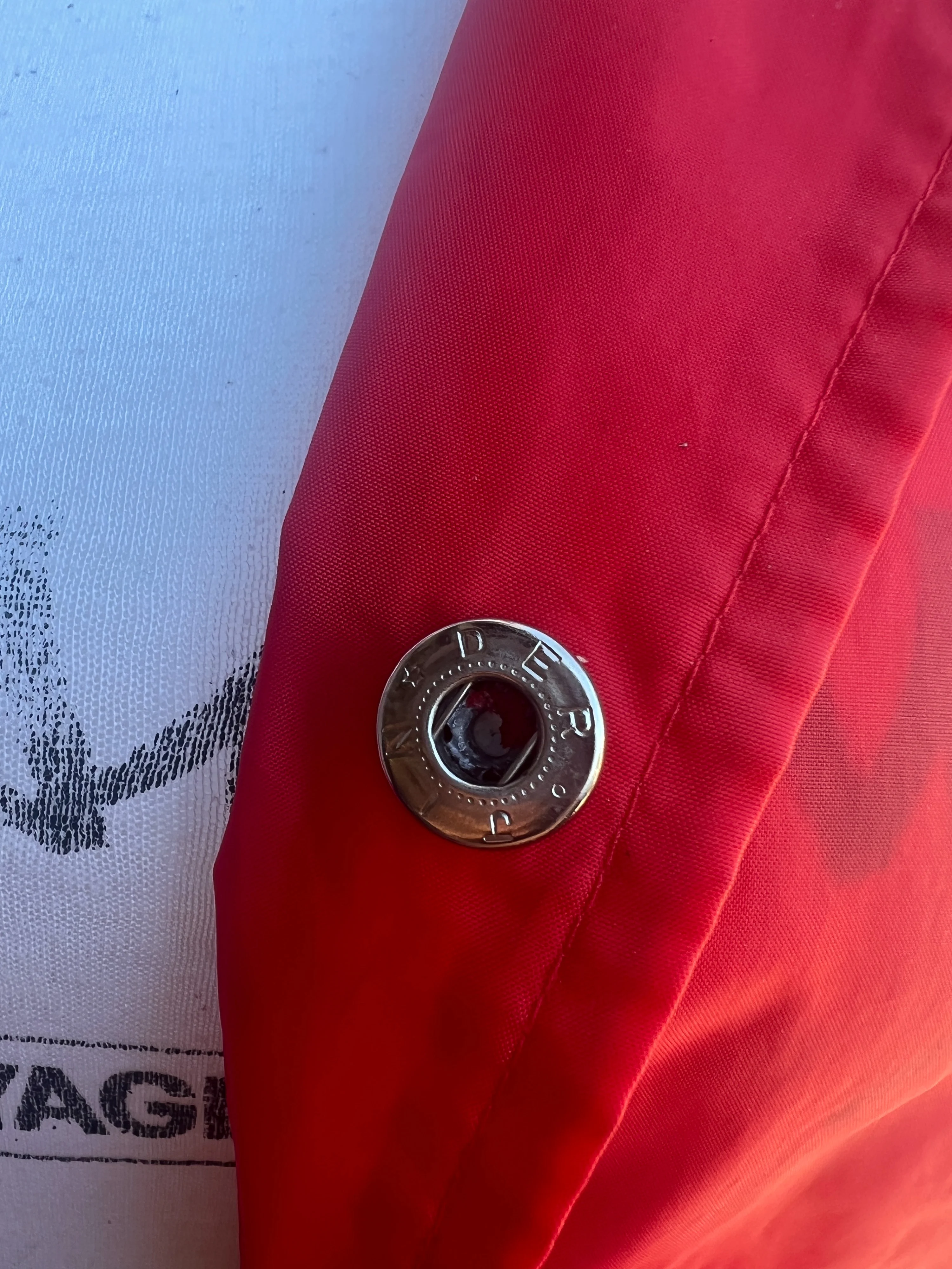 Red Nylon Jacket by Monterey Outerwear - Image 11