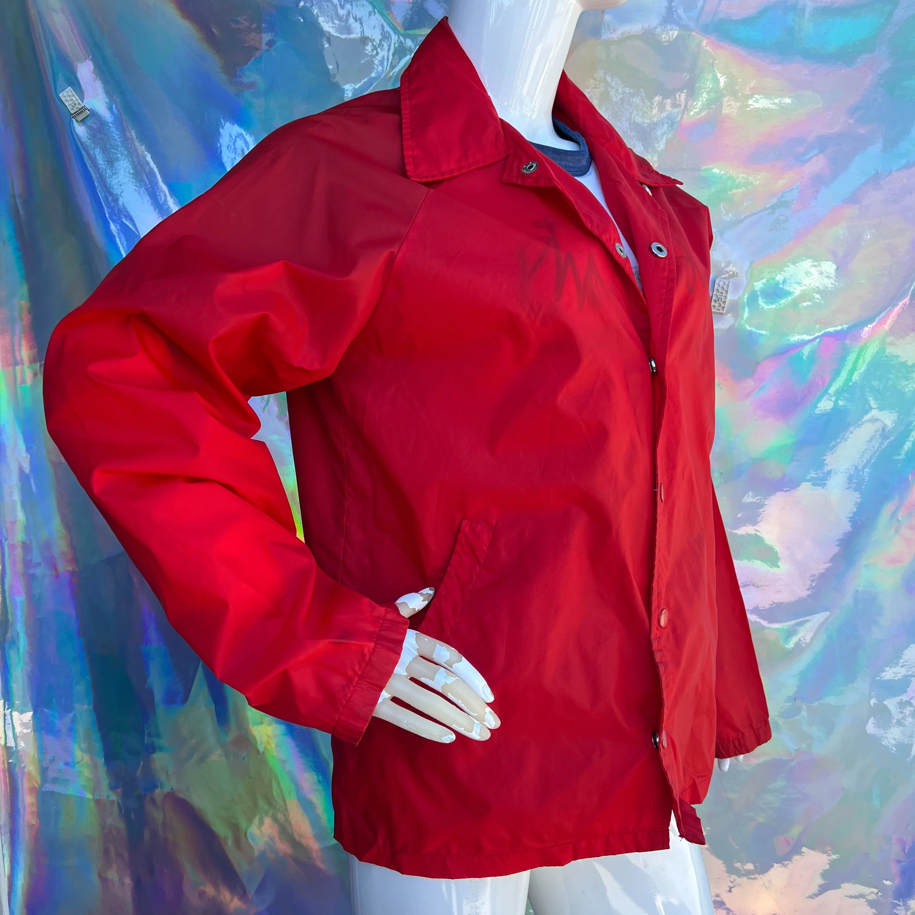 Red Nylon Jacket by Monterey Outerwear - Image 12