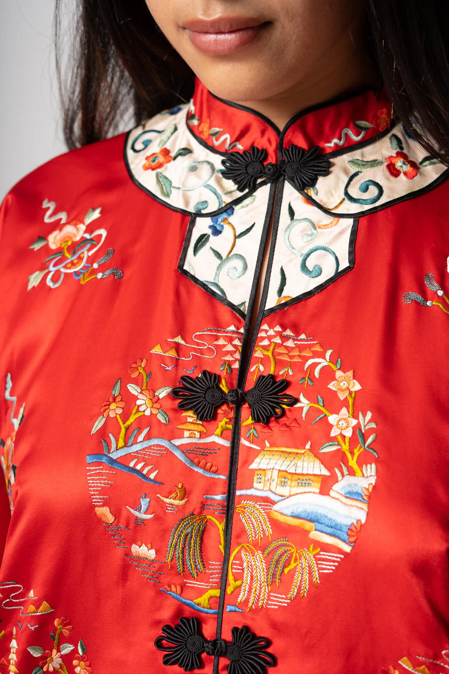 Red Satin Jacket - Image 2