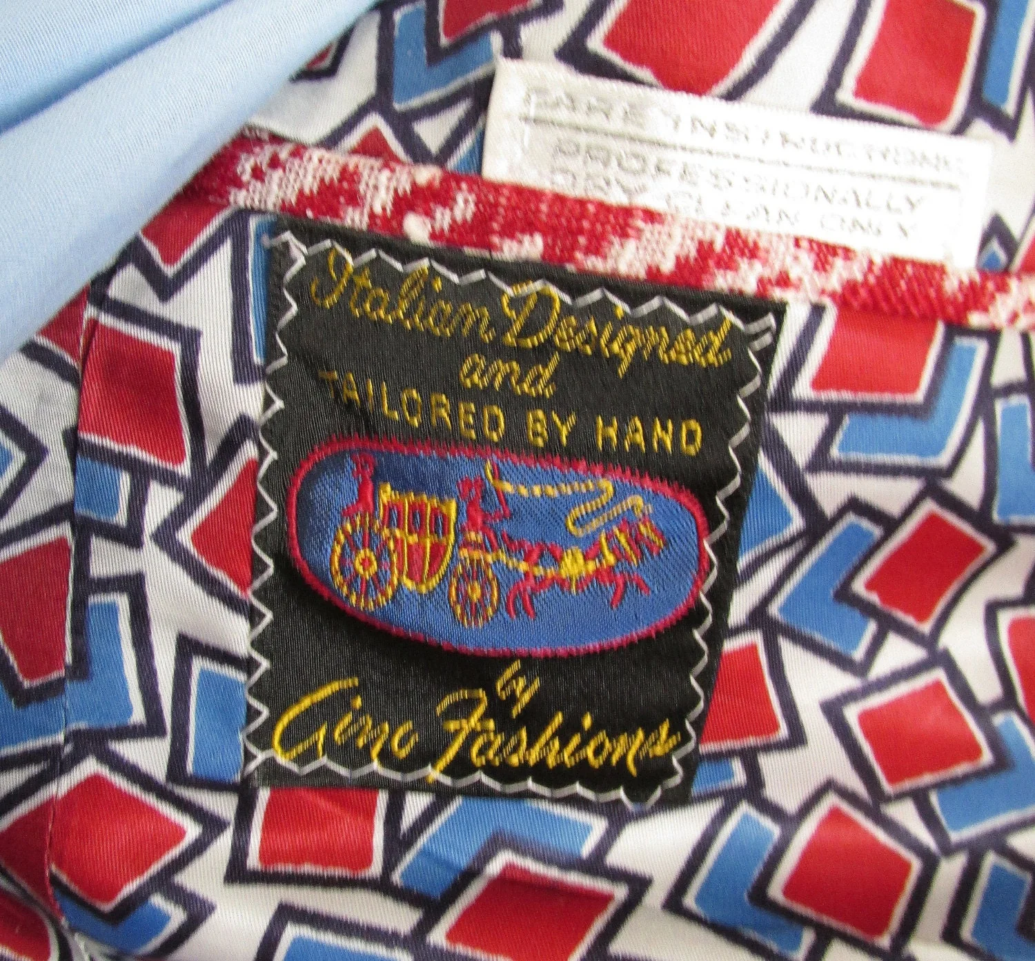 Reduced! 70s Las Vegas Jackman Original American Hustle Polyester Sports Coat Designed by Italian Designer - Image 5