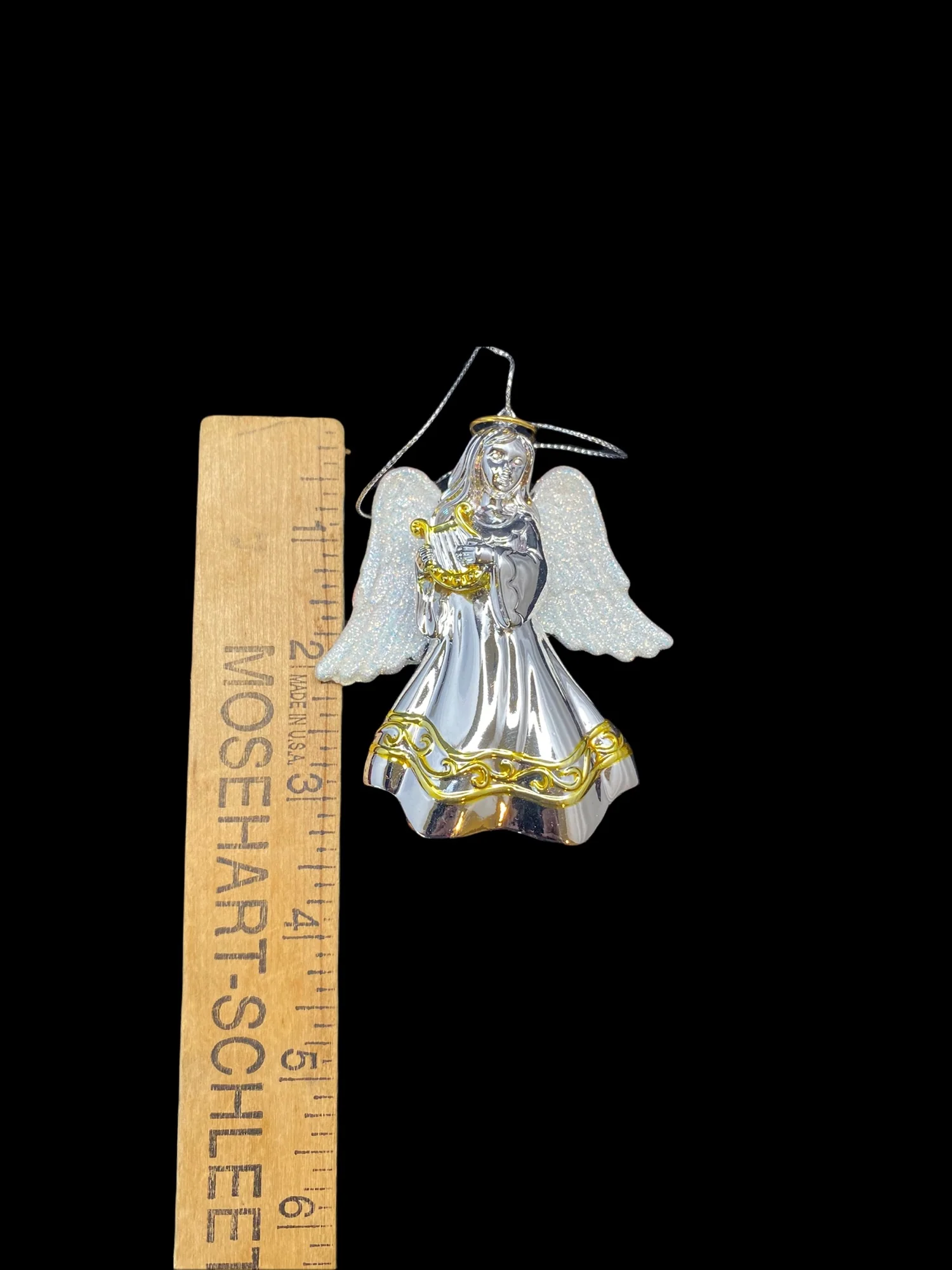 Reed and Barton Silver Plated Angel Christmas Tree Ornament by Reed And Barton - Image 5