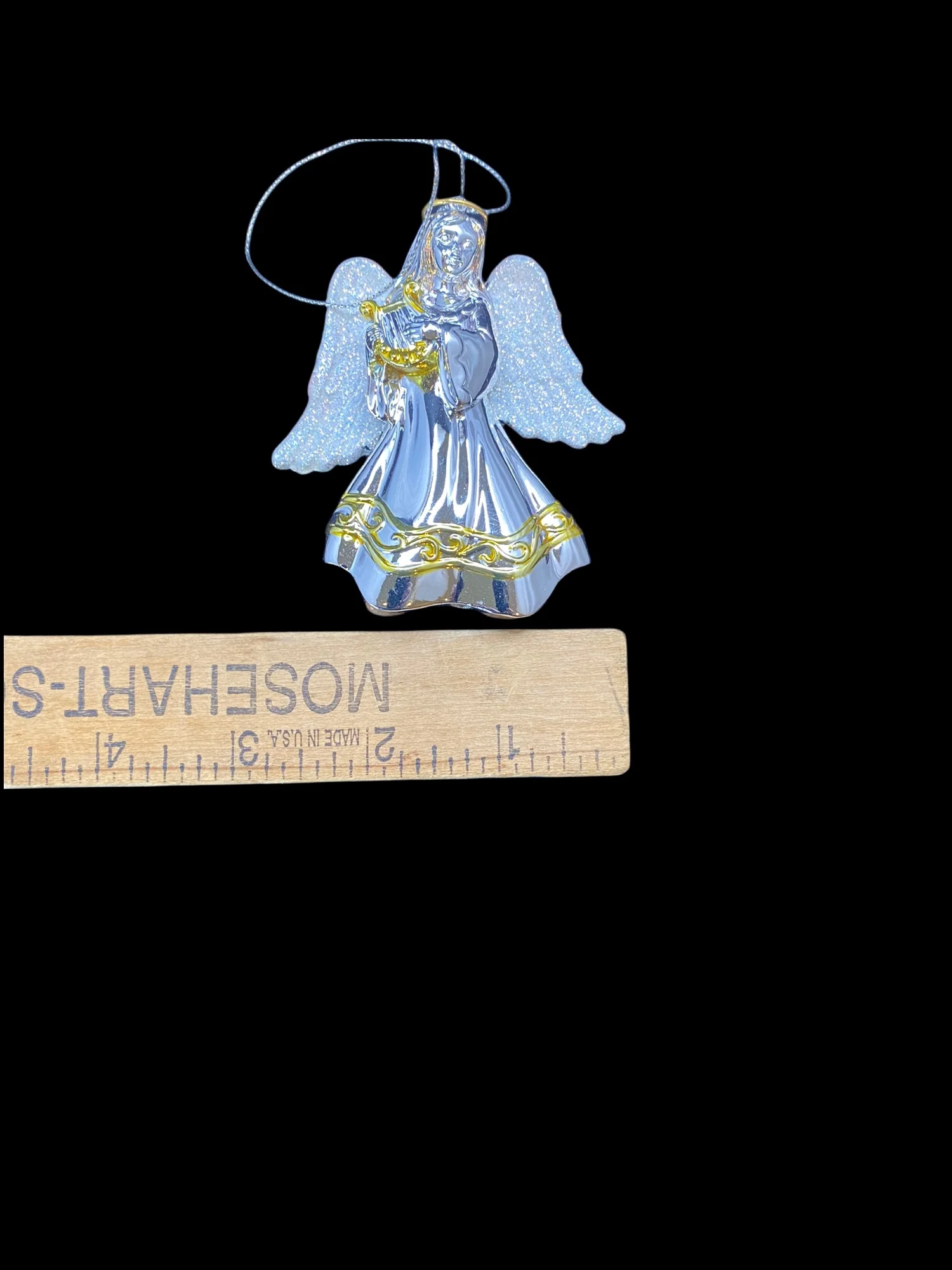 Reed and Barton Silver Plated Angel Christmas Tree Ornament by Reed And Barton - Image 6