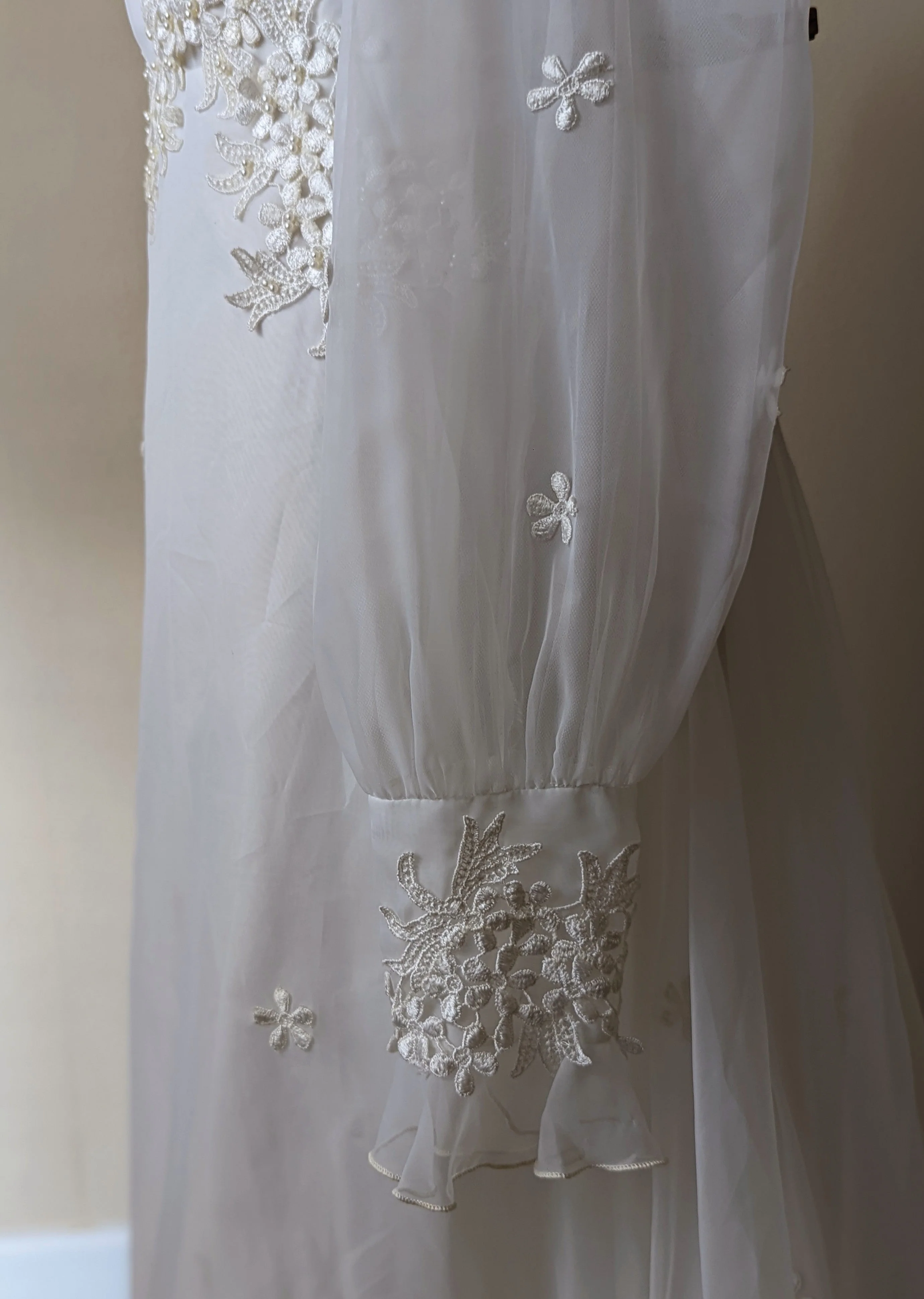 Regency Inspired Empire Waist Wedding Dress - Image 8