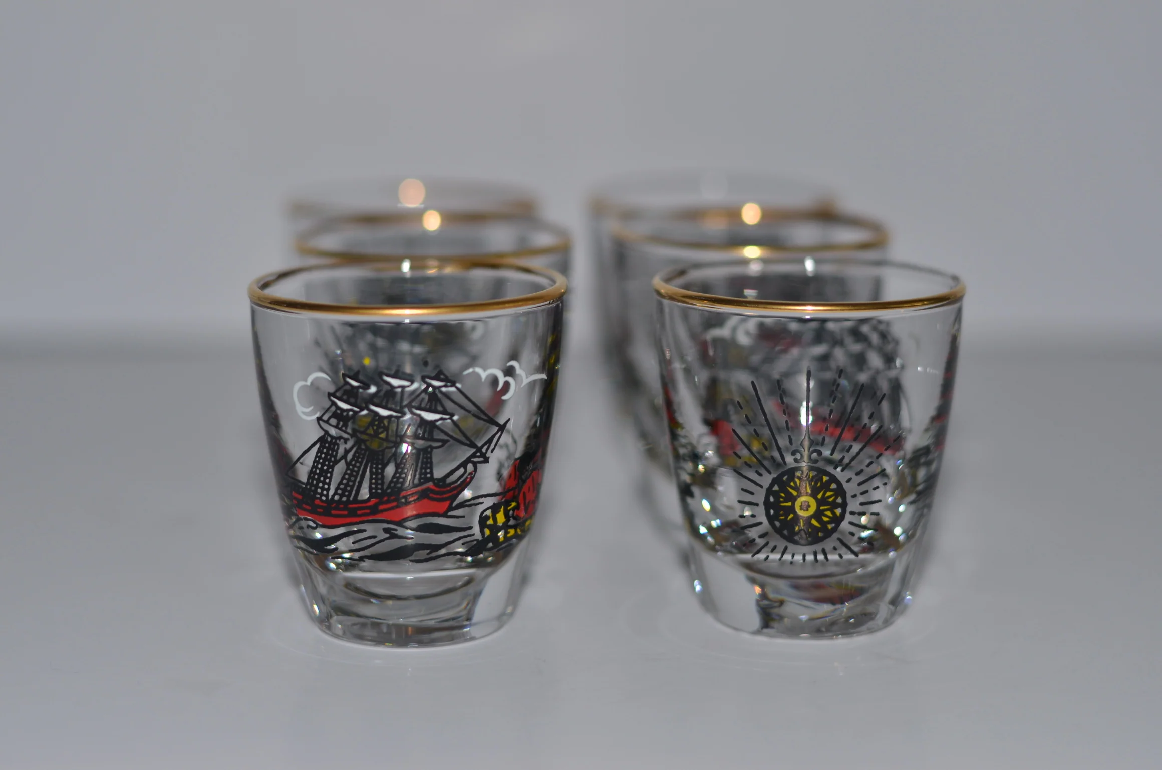 Rocky Seas On A Shot Glass Set - Image 5