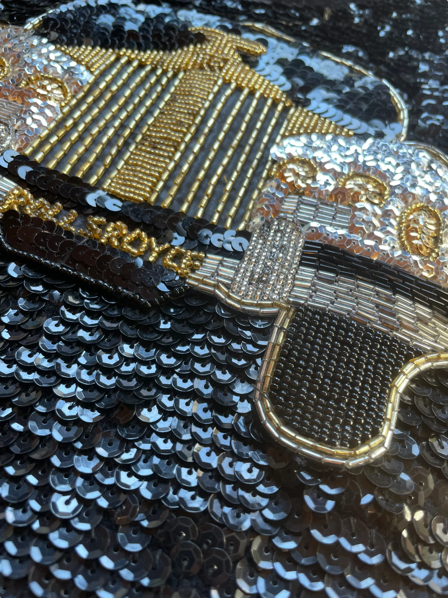 Rolls Royce Sequin Embellished Tank Top by Adrienne Vittadini - Image 3