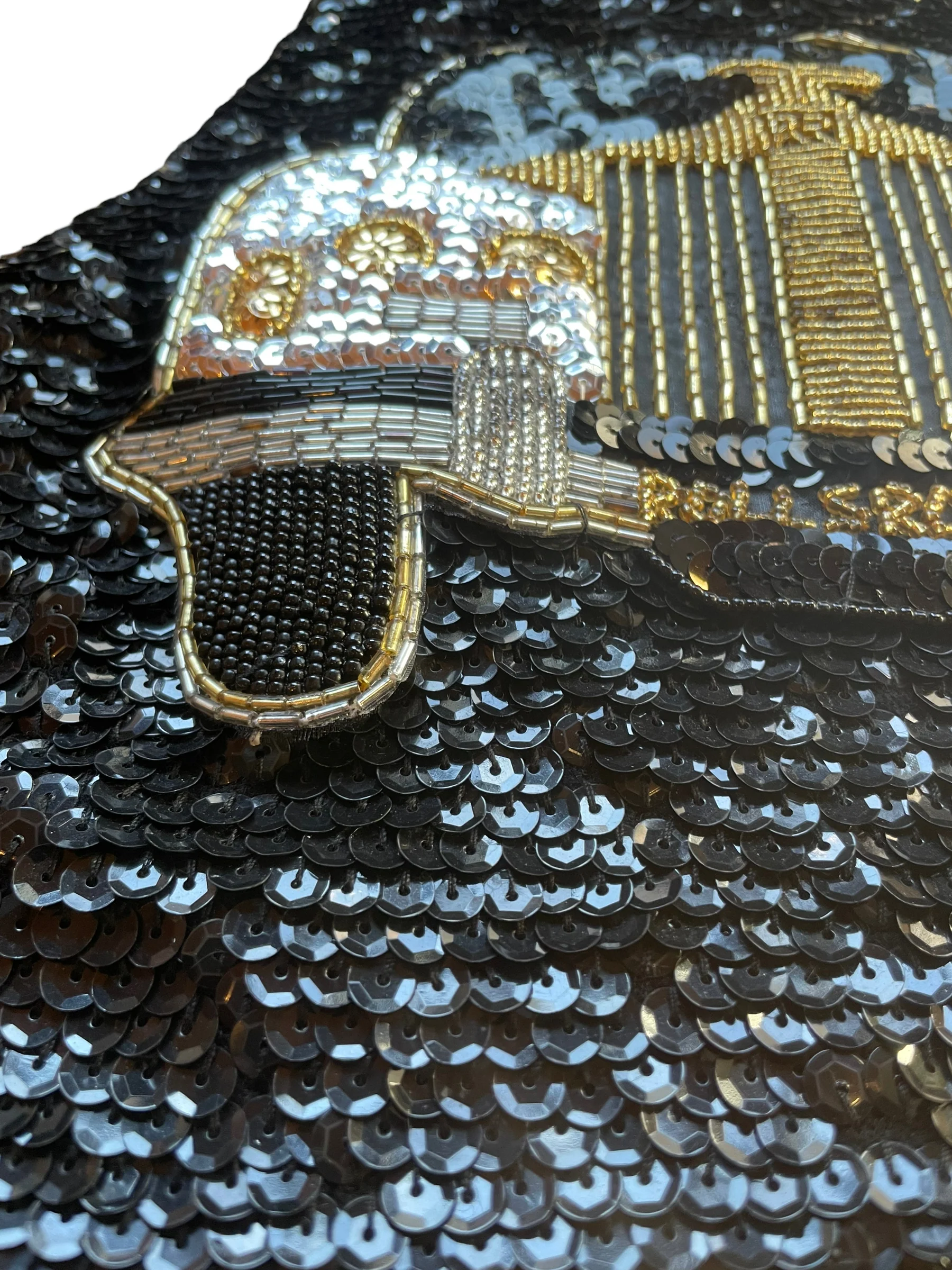 Rolls Royce Sequin Embellished Tank Top by Adrienne Vittadini - Image 4