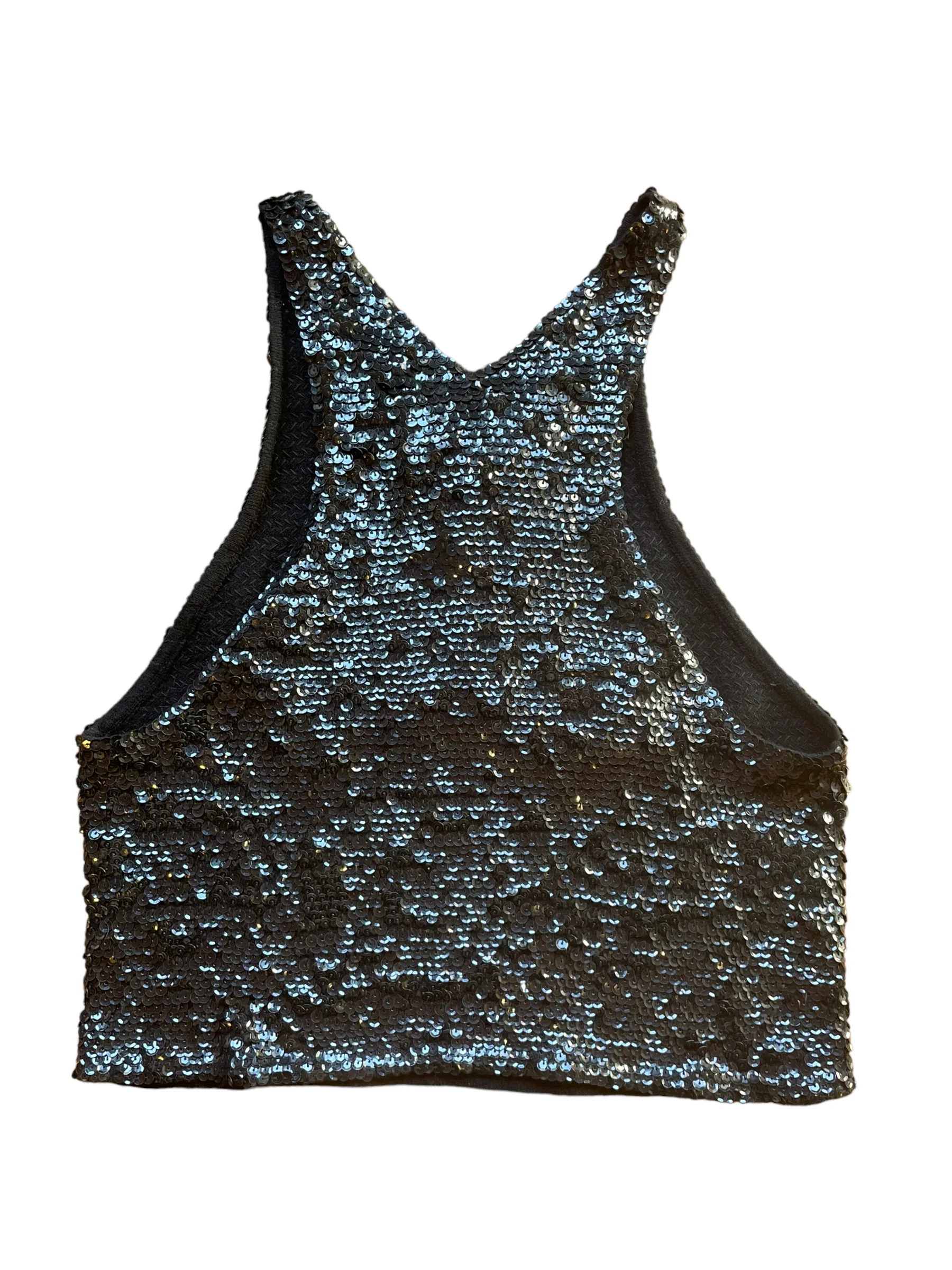 Rolls Royce Sequin Embellished Tank Top by Adrienne Vittadini - Image 5