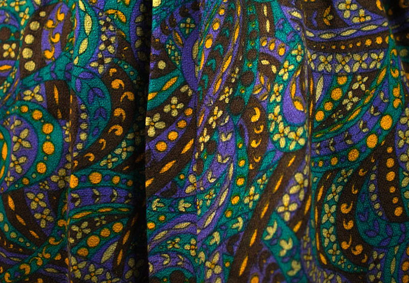 Vintage Multicolor And Purple Skirt Suit by  Royal Fields - Image 12