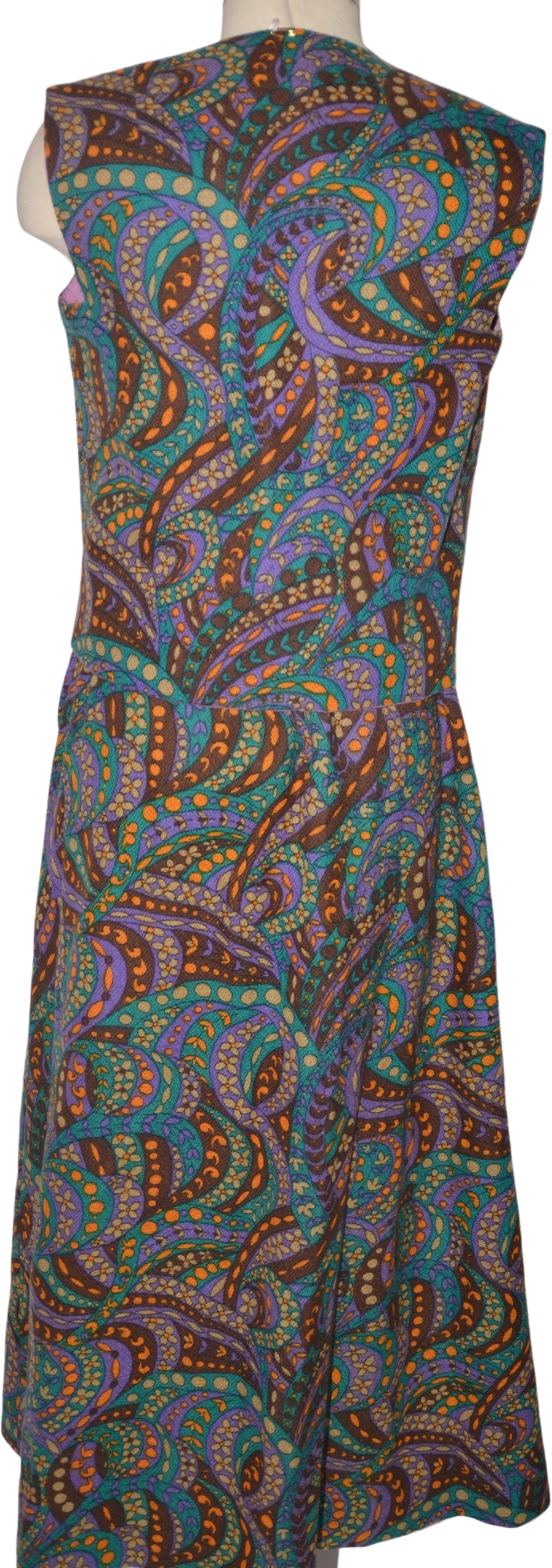 Vintage Multicolor And Purple Skirt Suit by  Royal Fields - Image 2