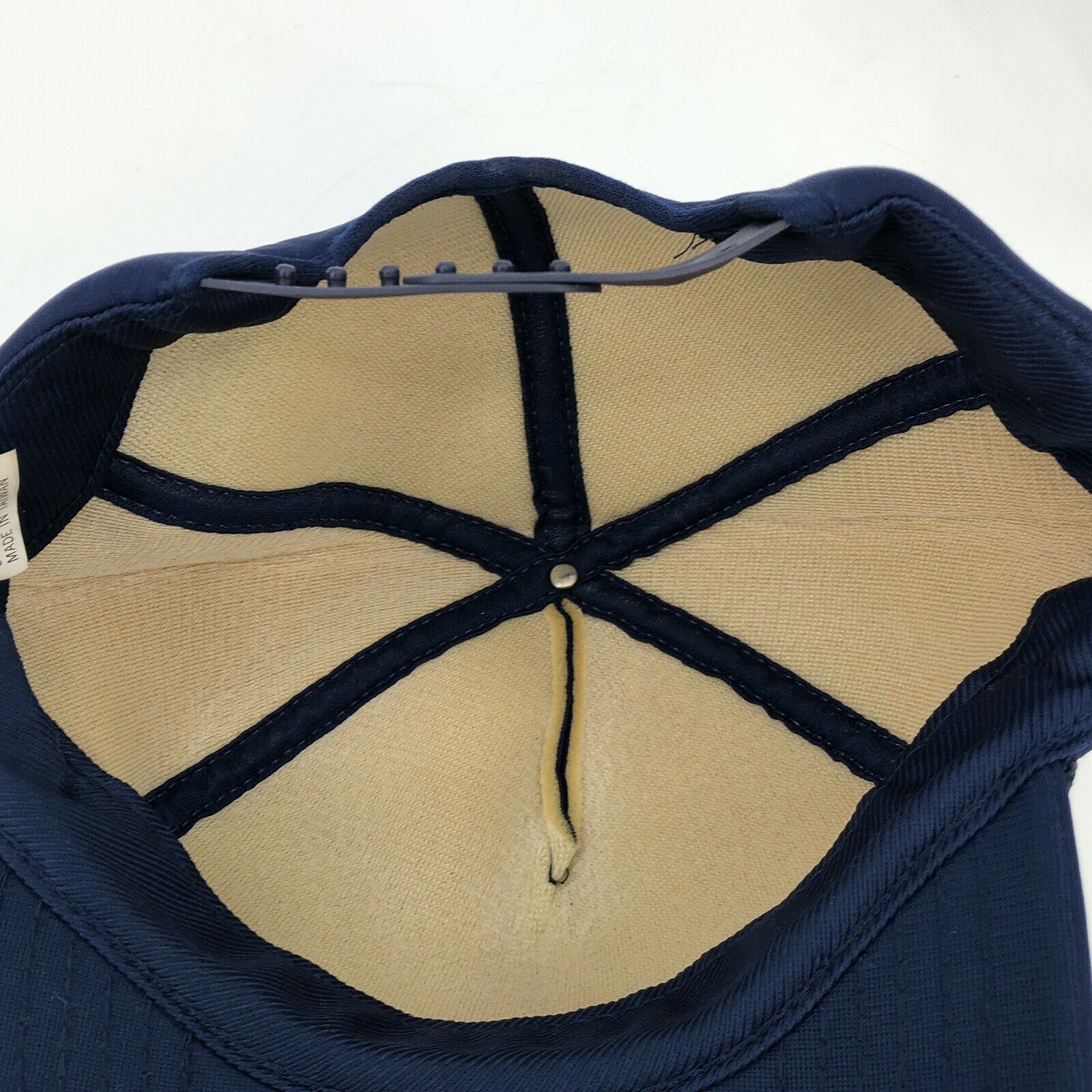 Royster Oil Company North Carolina Vintage All Foam Trucker Hat Blue by Gulf - Image 8
