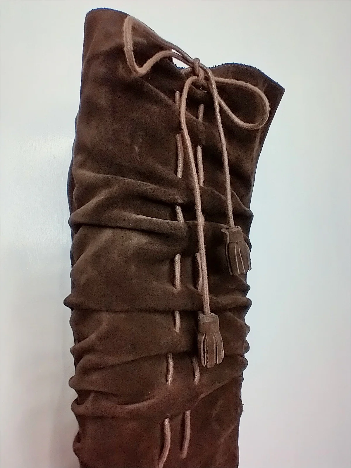 Ruched Platform Boots By Made In Spain - Image 8