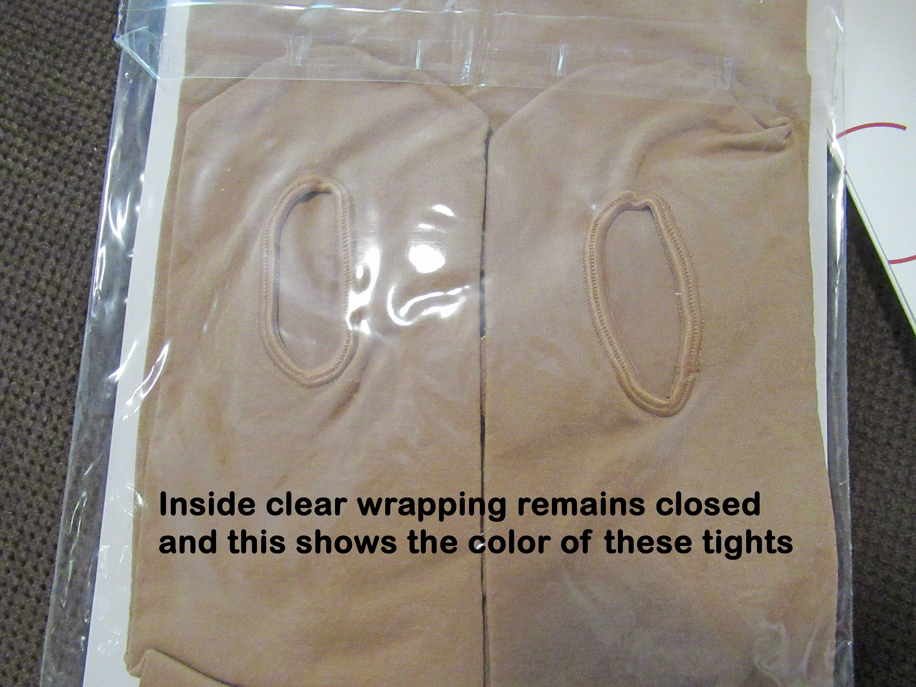S/m Tights Style 1816 Ultra Soft Transition, Beige, Unopened New In Package, 86 Tactel Nylon / 14 Spandex, Made In Taiwan by Capezio - Image 6
