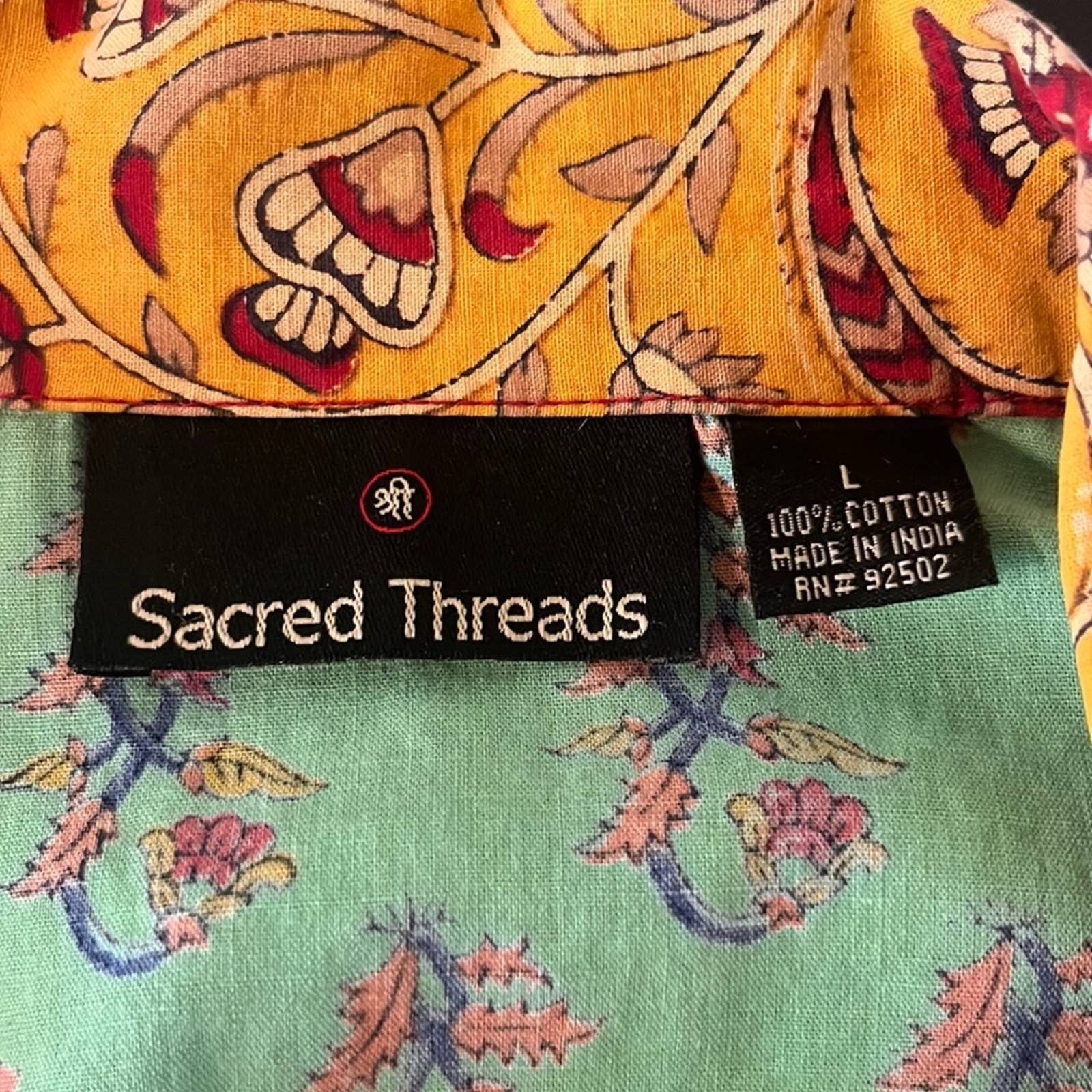 Sacred Threads Patchwork Blouse - Image 7