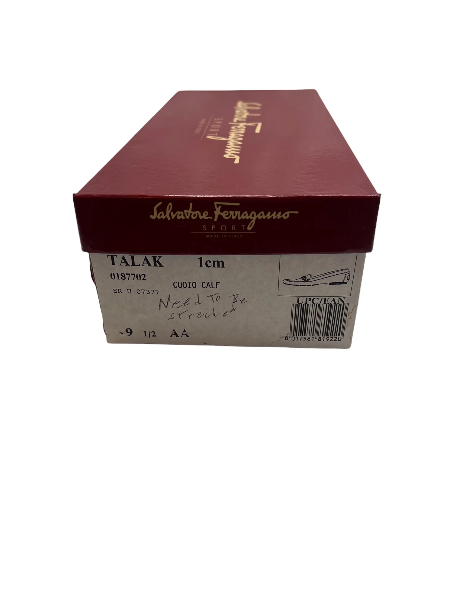 Salvatore Ferragamo Sport Talak Calf Leather Loafers with Gold Logo Hardware by Salvatore Ferragamo - Image 8