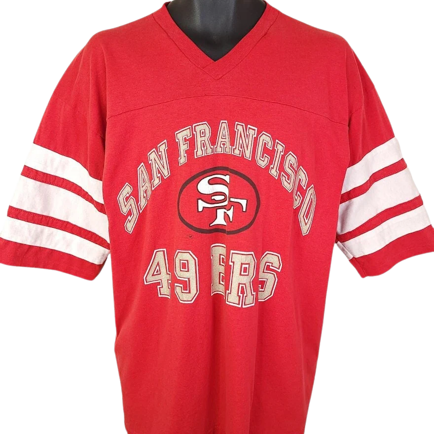 San Francisco 49ers T-Shirt Vintage 90s Jersey Nfl Football Made In Usa Mens Size Large