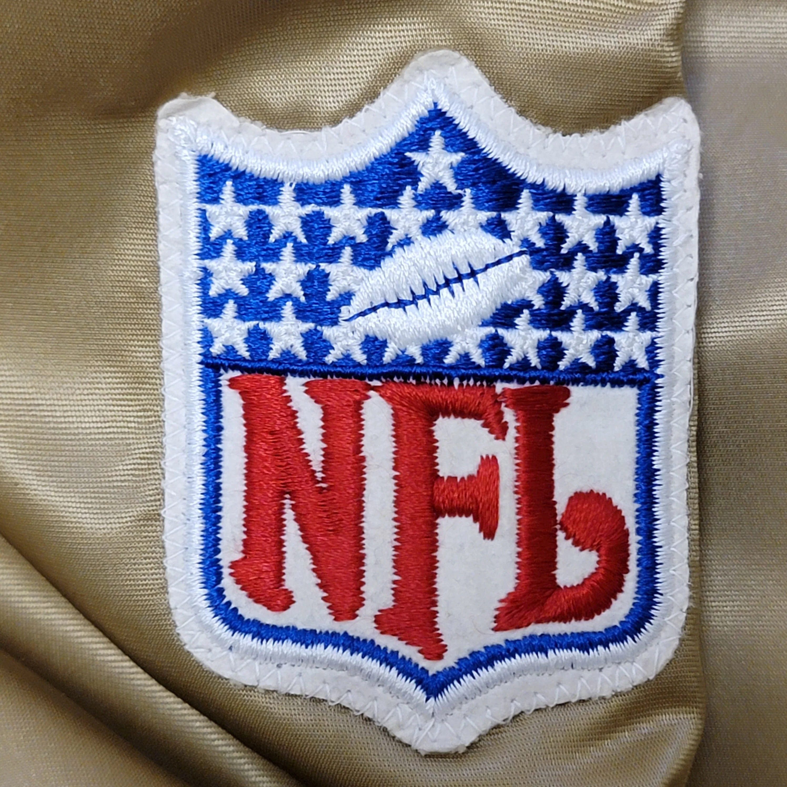 San Francisco 49ers Vintage 80s Starter Reversible Satin Bomber Jacket Two Coats Golden and Black Size L by Starter - Image 8
