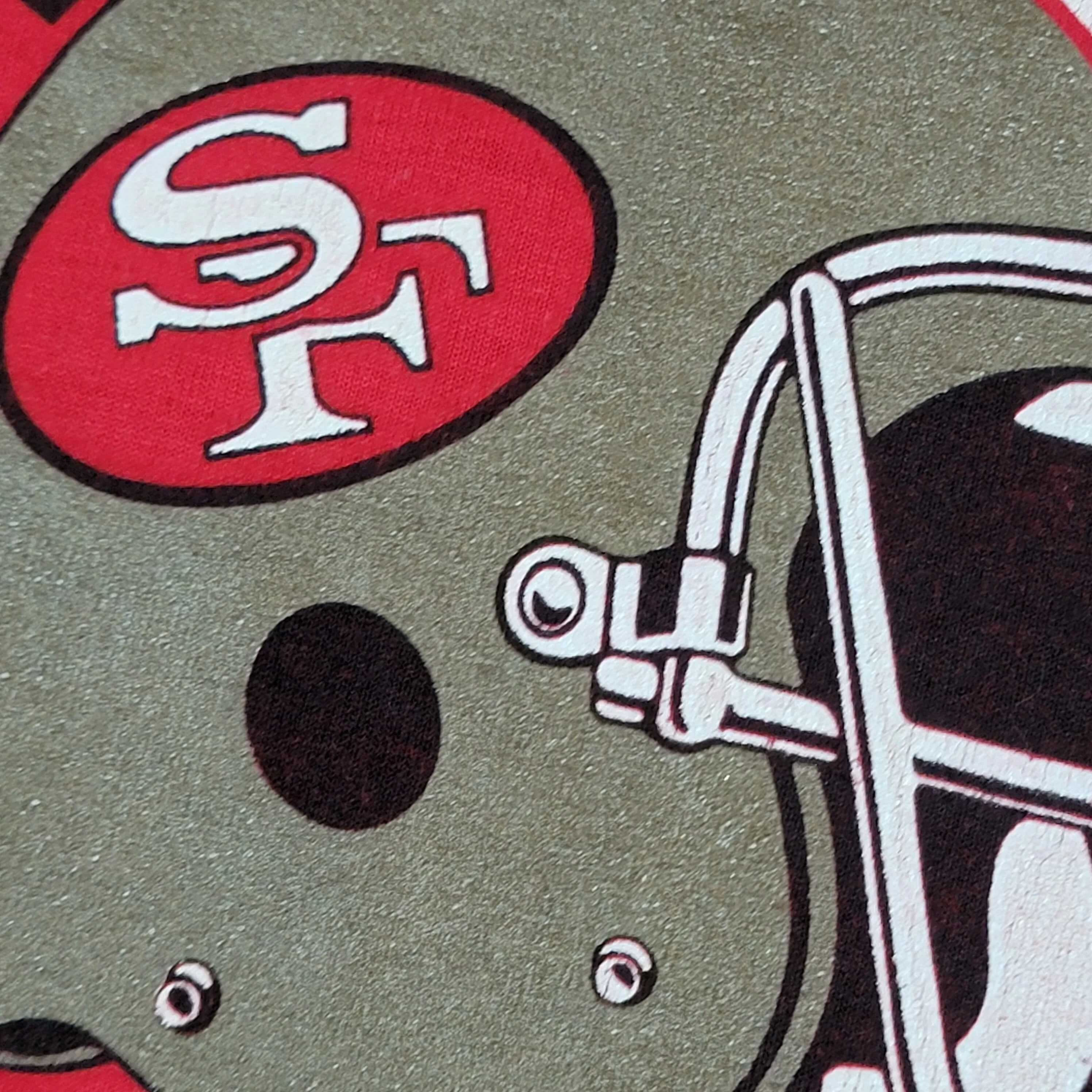 San Francisco 49ers Vintage 80s Super Bowl Xxiii T-Shirt - Xl - Image 3