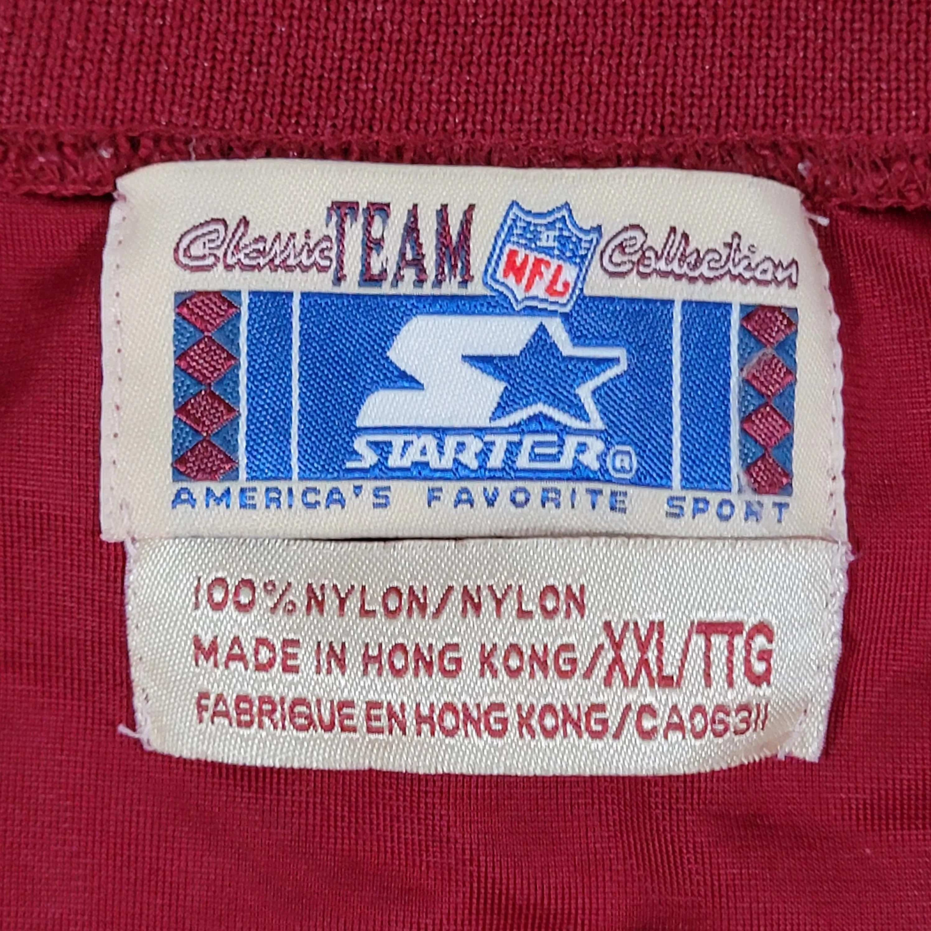 San Francisco 49ers Vintage 90s Jerry Rice Starter Football Jersey Nfl Maroon Red Shirt Classic Team Collection 2xl by Starter - Image 7