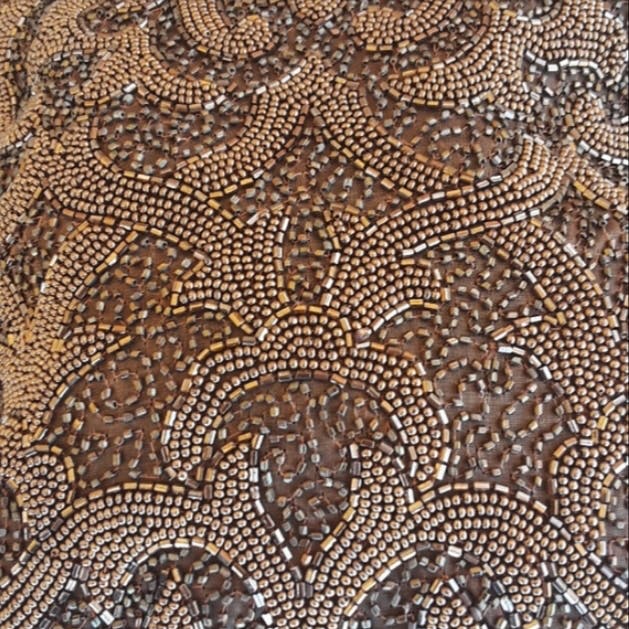 Beaded Satin Evening Purse - Image 5