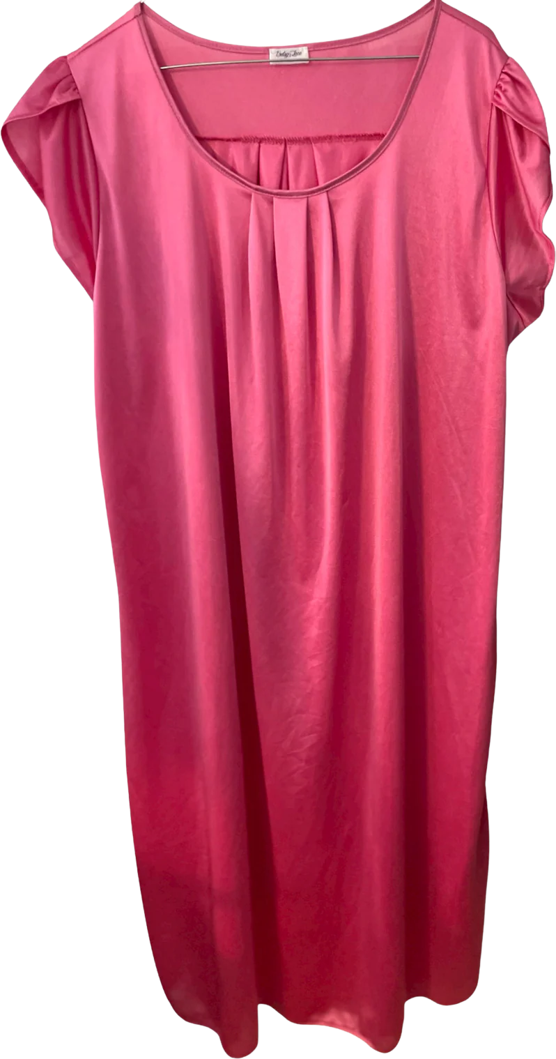 Satin Nylon Nightgown Intimate Xxl Euc by Betsy & Lace