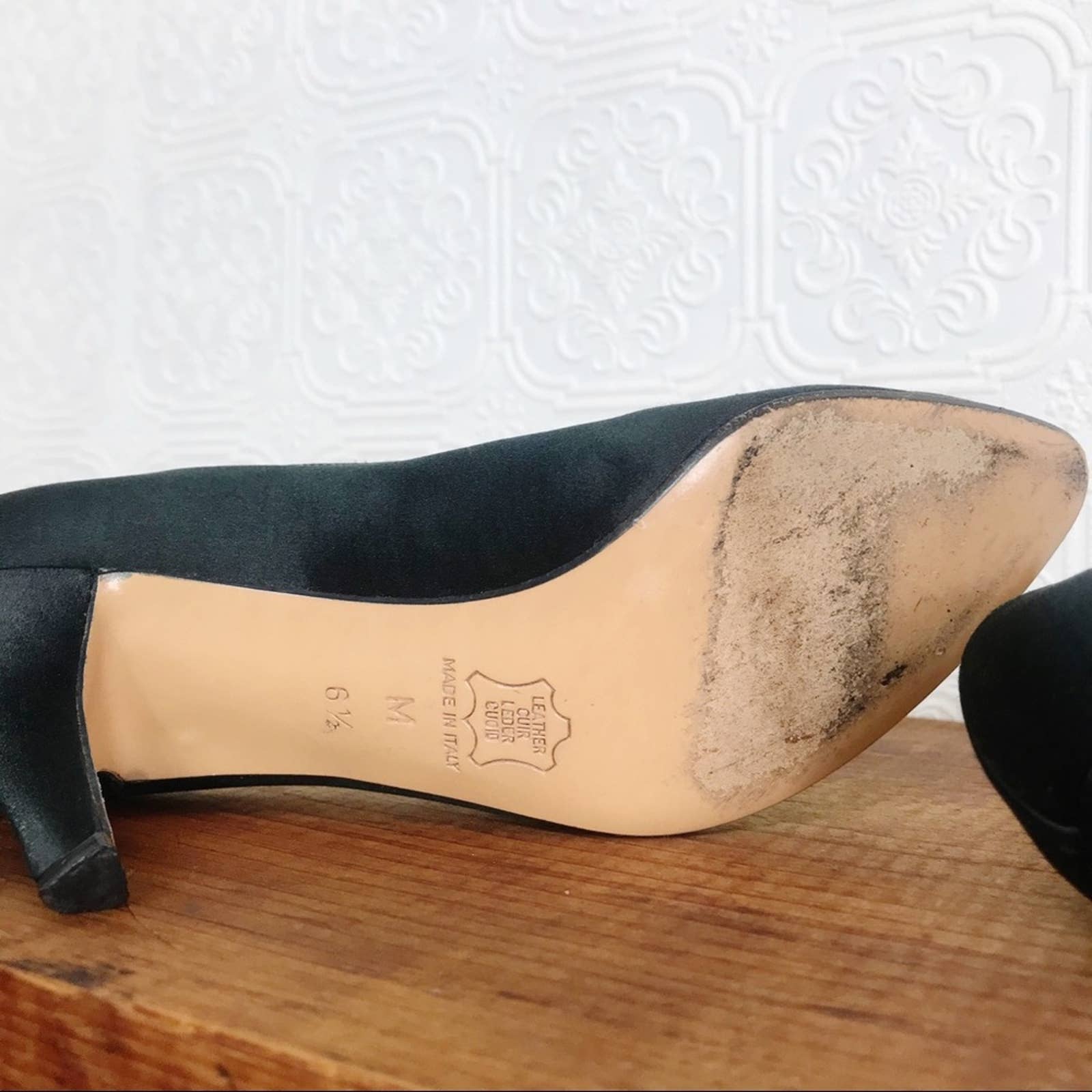 Satin Stiletto Pumps by Yves Saint Laurent - Image 10