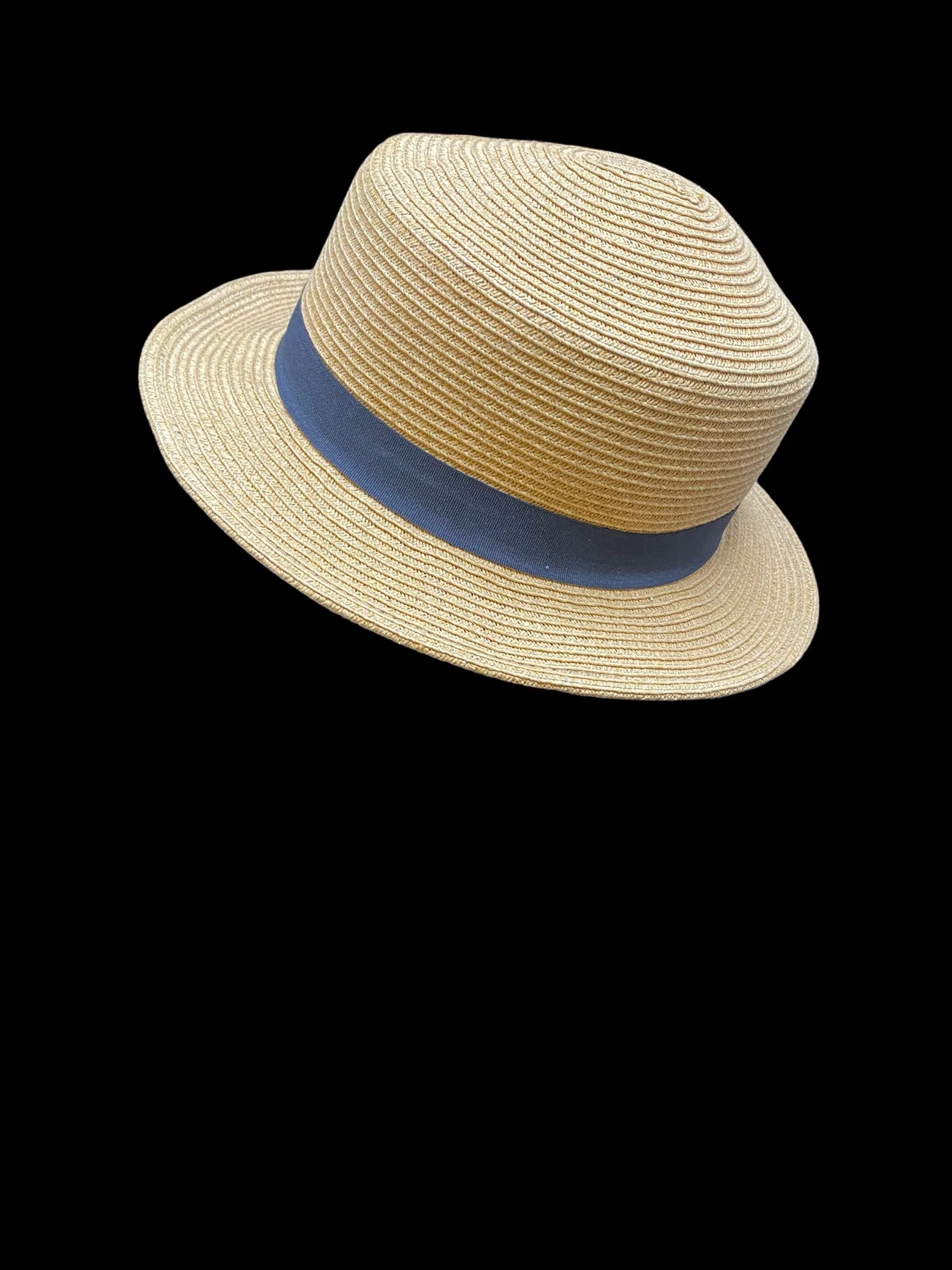 Scala Womens Straw Hat with Black Fabric Band and Flower Accent by Scala - Image 6