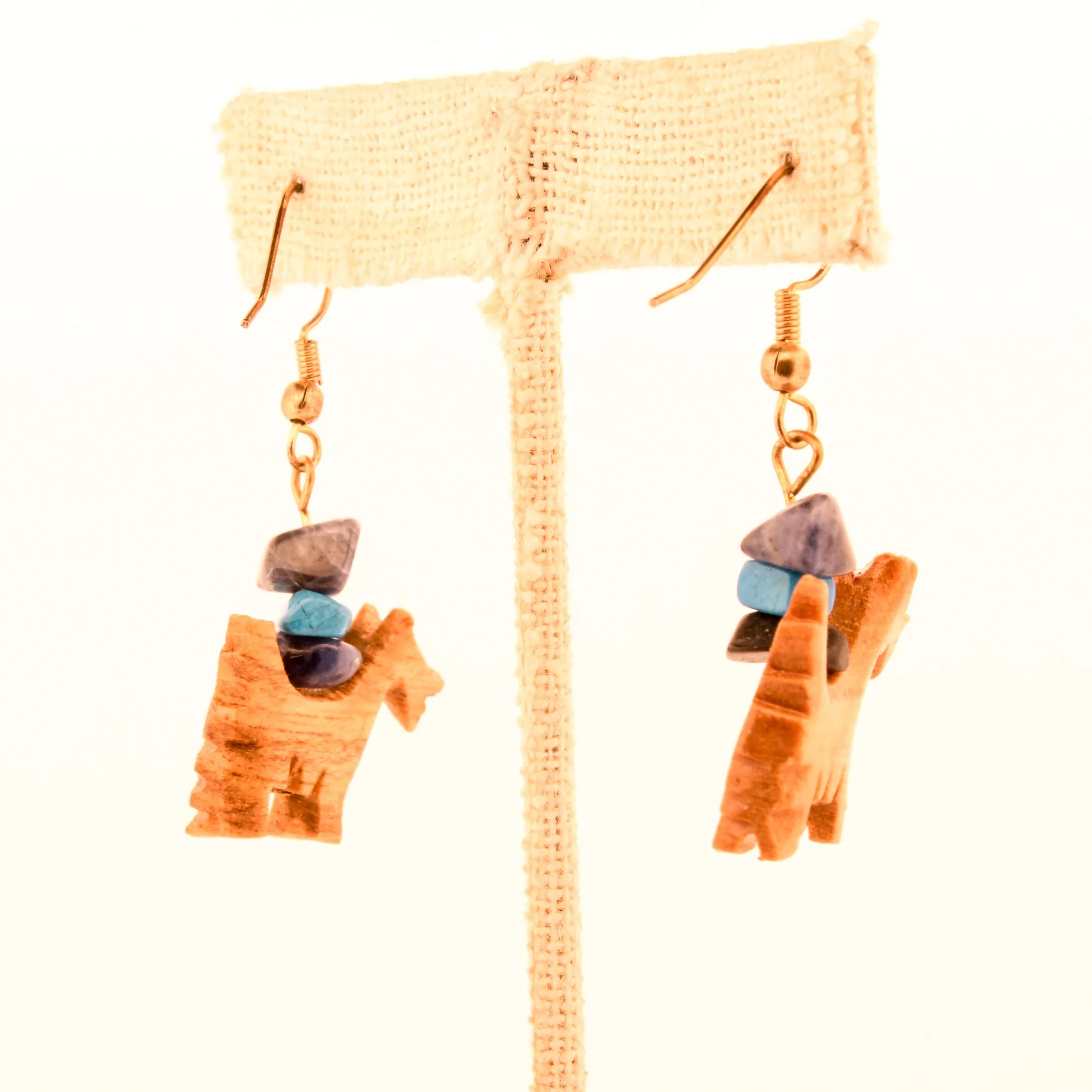 Scottish Dog Terrier Jewelry Scottie Dog Wood Earrings - Image 6