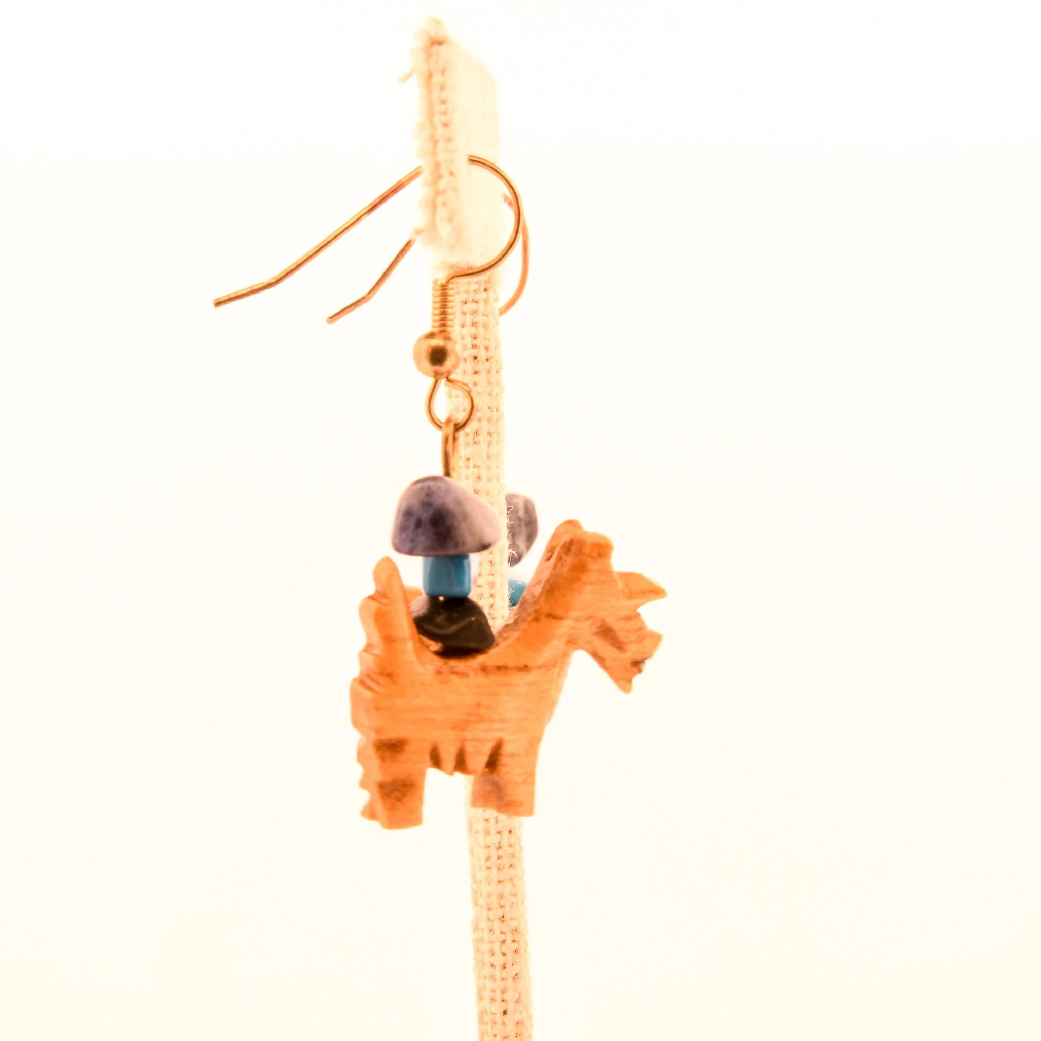 Scottish Dog Terrier Jewelry Scottie Dog Wood Earrings - Image 7