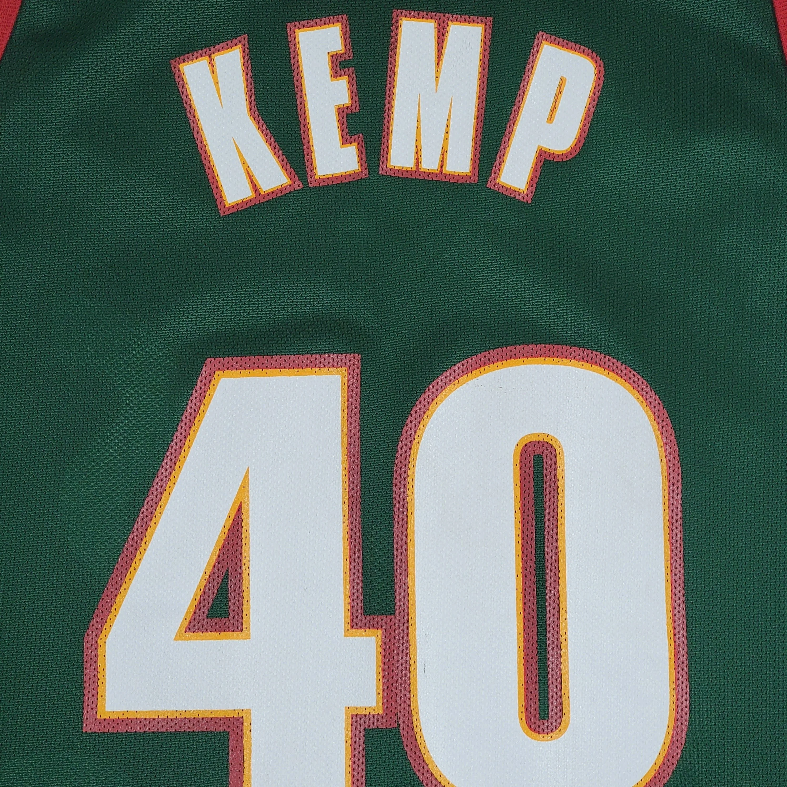 Seattle Super Sonics Vintage 90s Shawn Kemp Champion Basketball Jersey - Made In Usa -size Xl by Champion - Image 3
