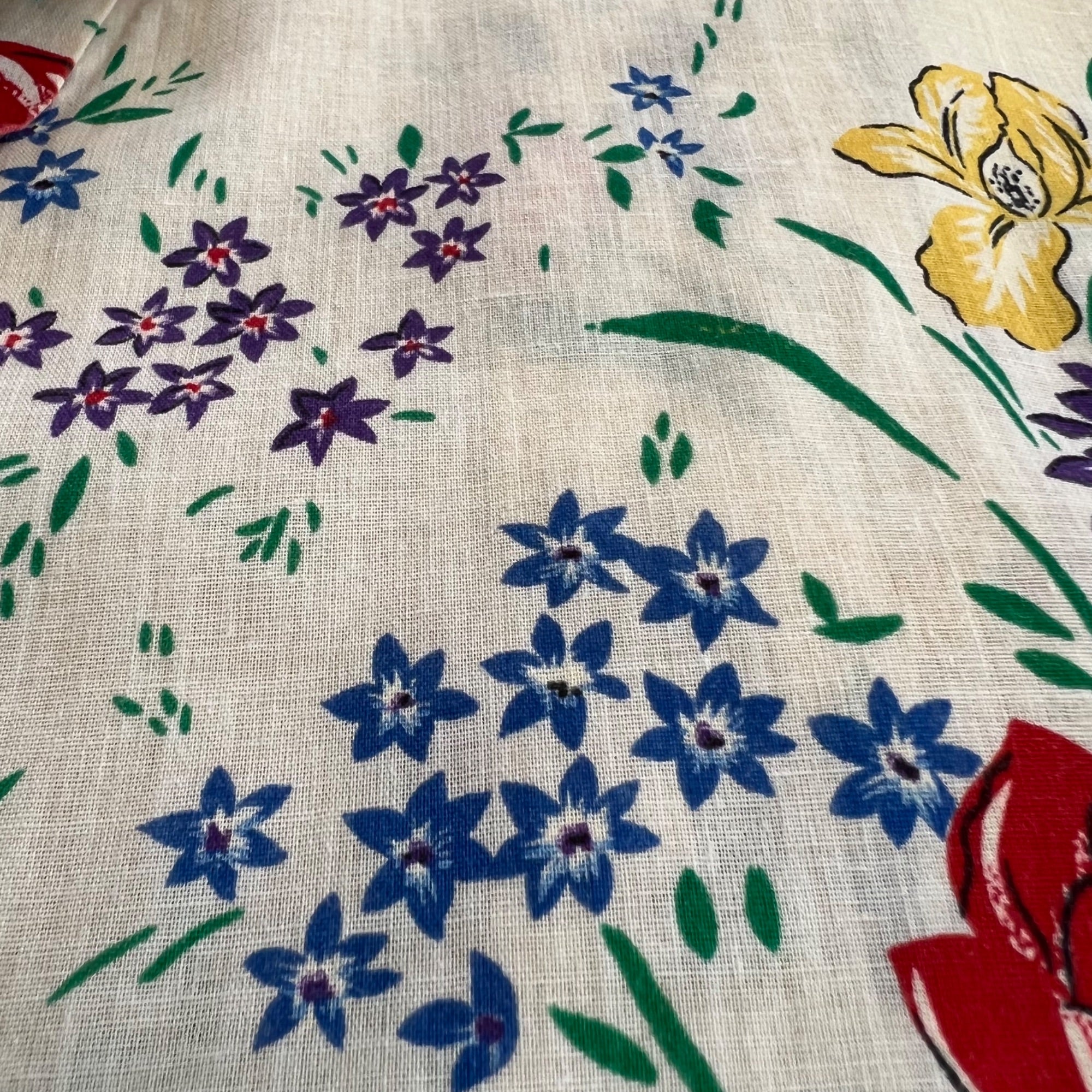 Semi Sheer All Over Floral Print Blouse Usa - Image 3