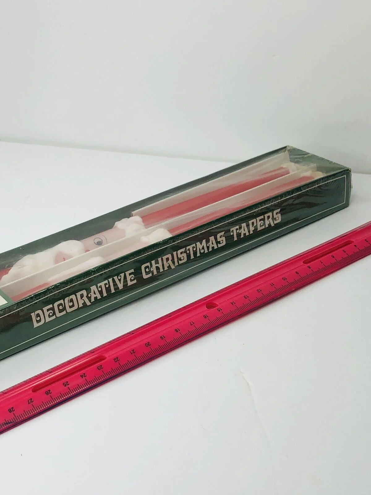 Set Christmas Santa Claus Candlesticks Nip Xmas By Lenox - Image 4