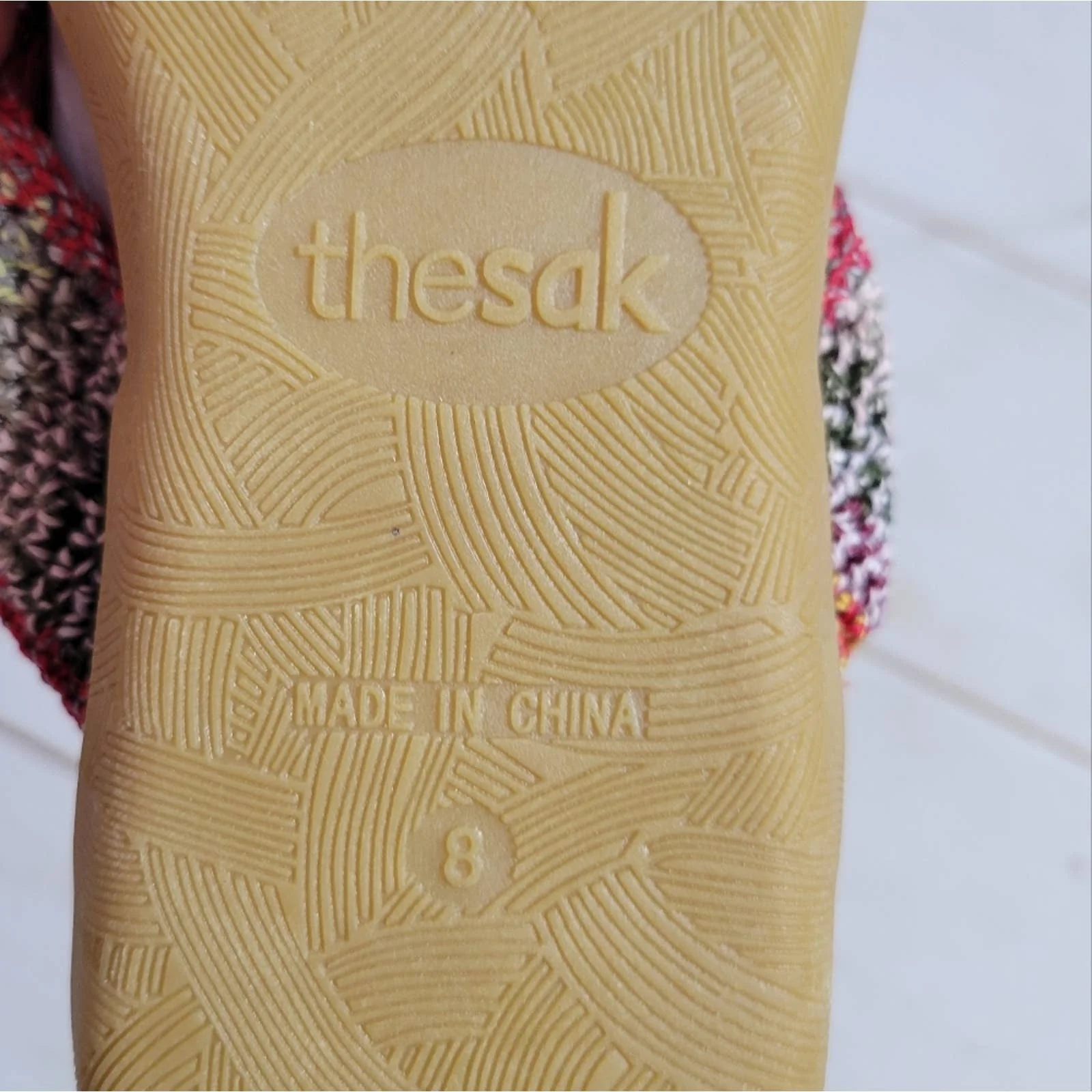 Shana Crochet Thong Sandals by The Sak - Image 5