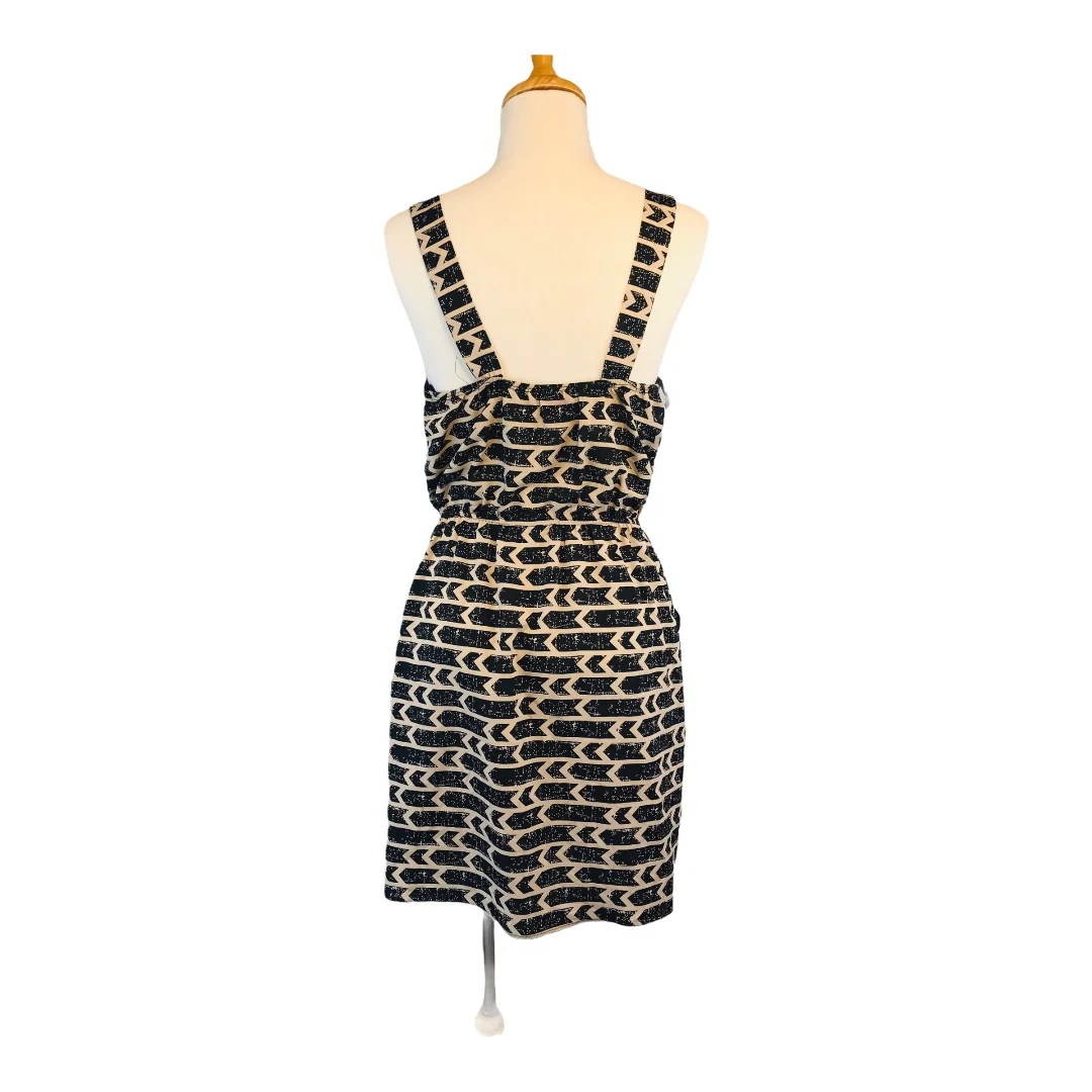 Sheath Dress Geometric Mini Sun Dress Womens Size Medium by Blue Rain - Image 2