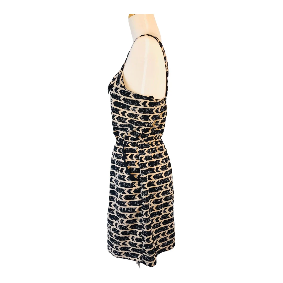 Sheath Dress Geometric Mini Sun Dress Womens Size Medium by Blue Rain - Image 5