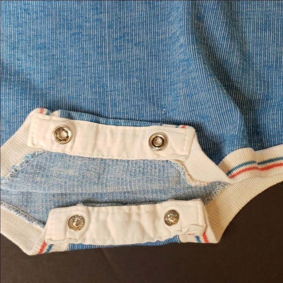 Short Baby Romper With Flags By Carter's - Image 8