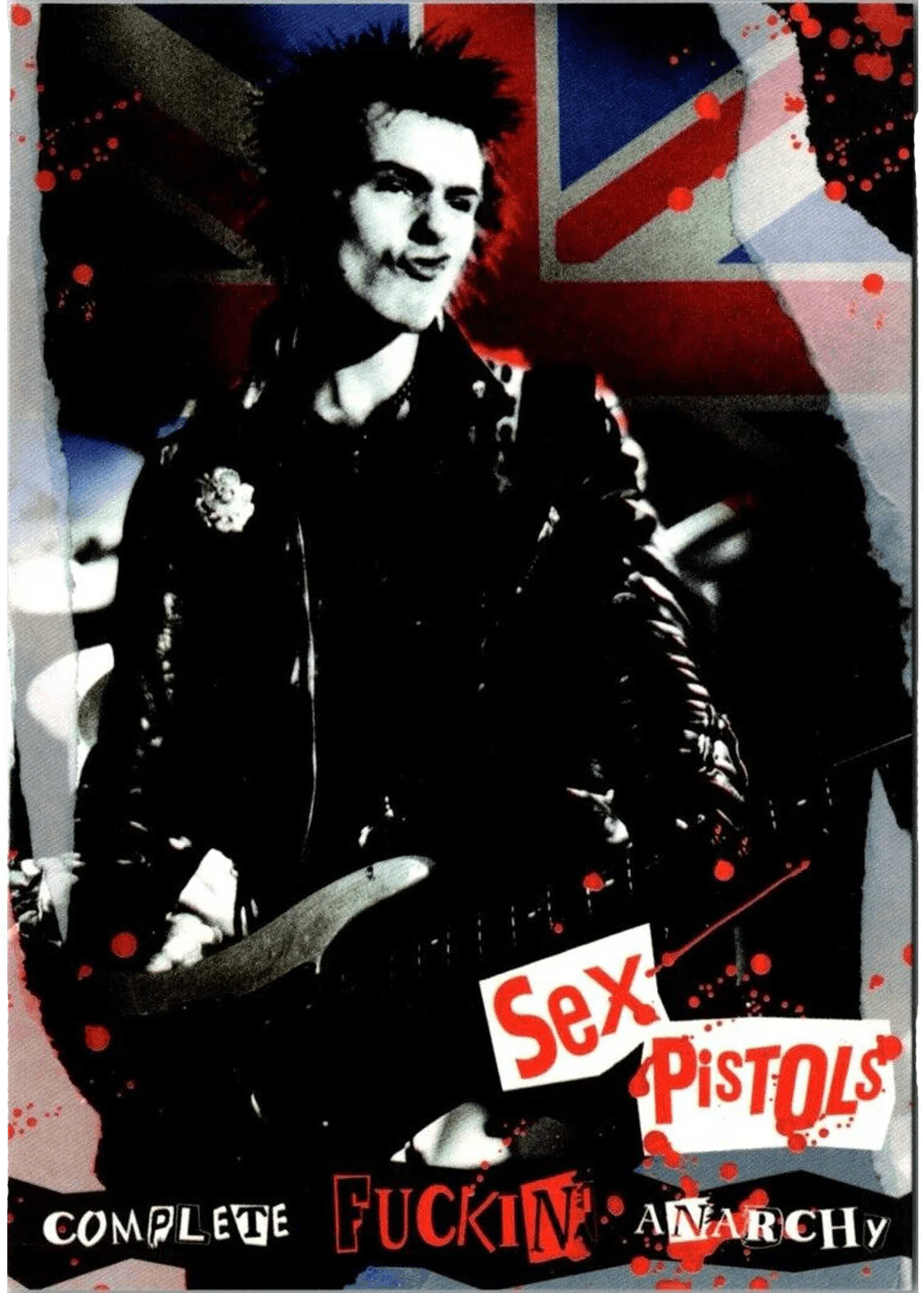Sid Vicious Sex Pistols Complete Fuckin Anarchy 4x6 Post Card Vintage