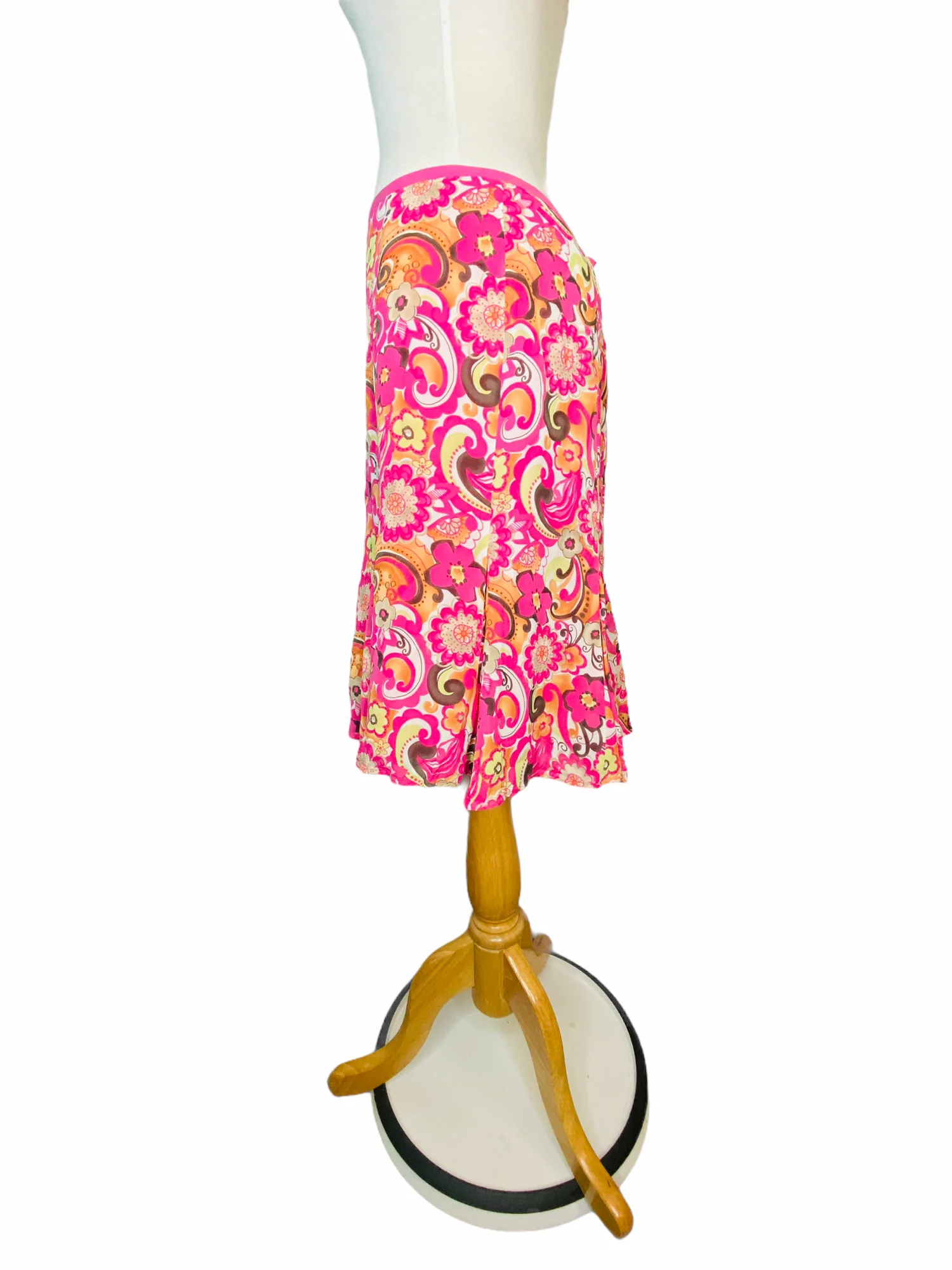 Sigrid Olsen Vintage Foral A-Line Skirt by Sigrid Olsen - Image 3