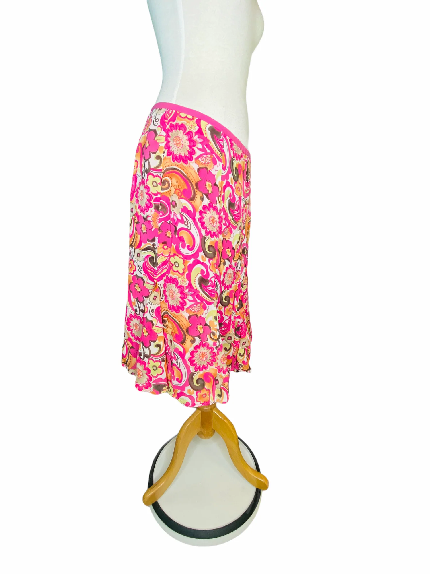 Sigrid Olsen Vintage Foral A-Line Skirt by Sigrid Olsen - Image 5