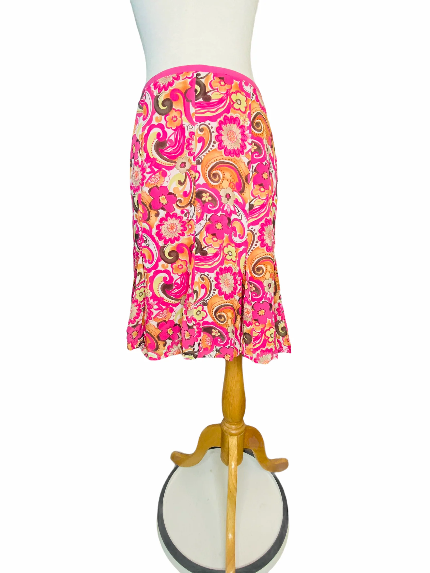 Sigrid Olsen Vintage Foral A-Line Skirt by Sigrid Olsen - Image 7