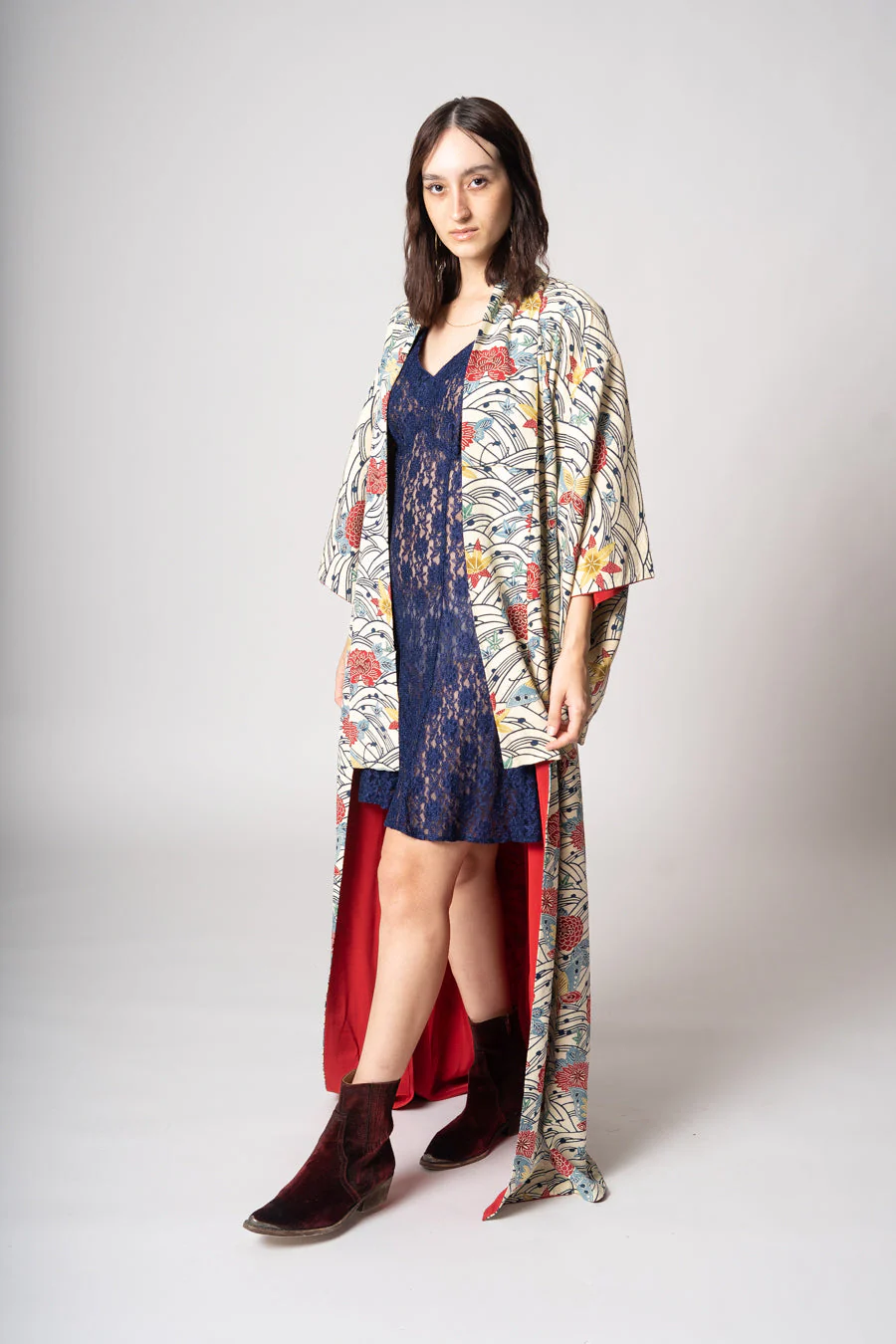 Silk Butterfly Kimono - Image 5