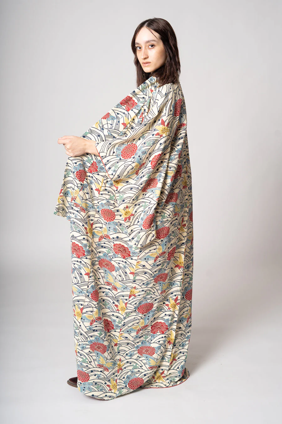Silk Butterfly Kimono - Image 6